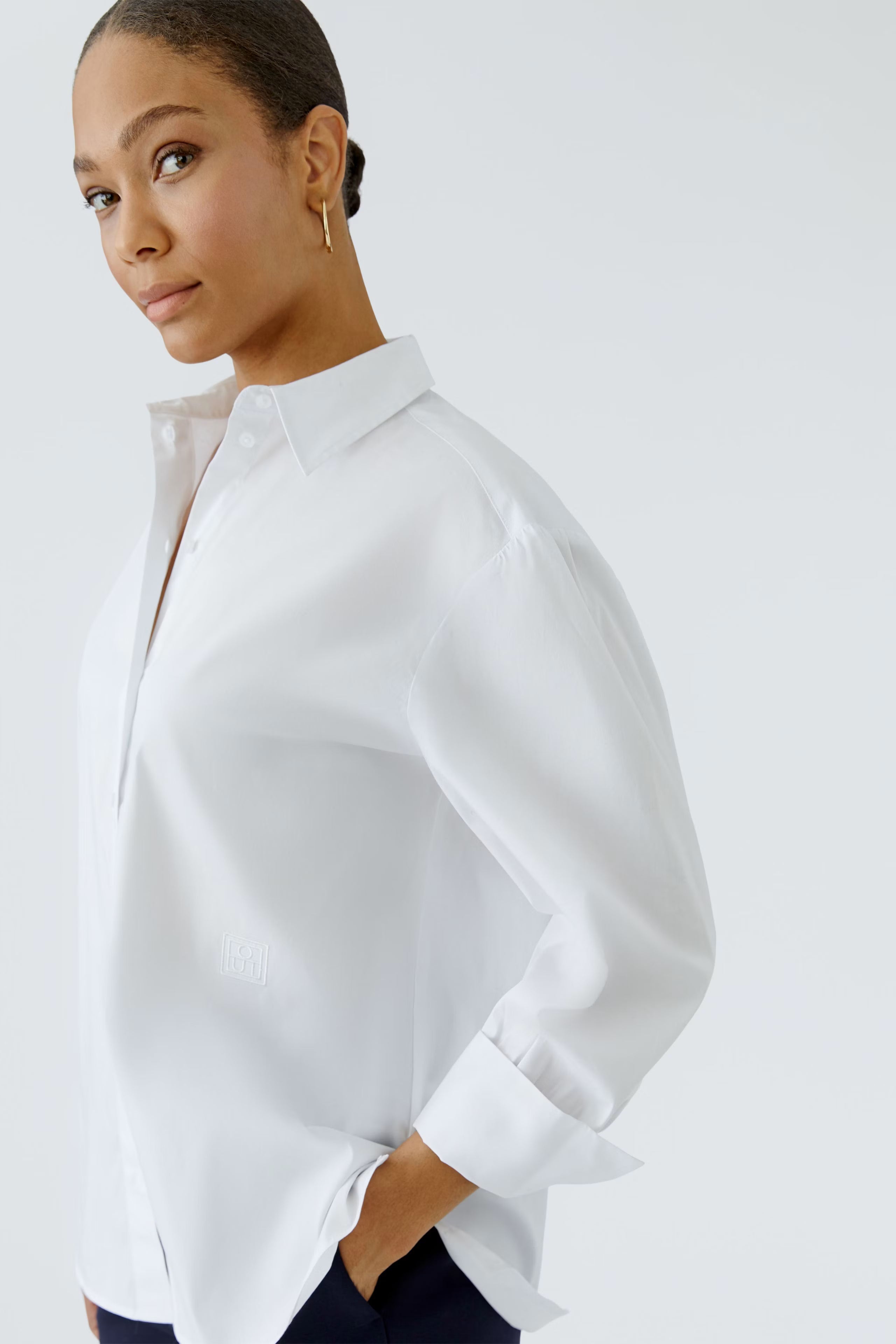 OUI Shirt blouse - optic white