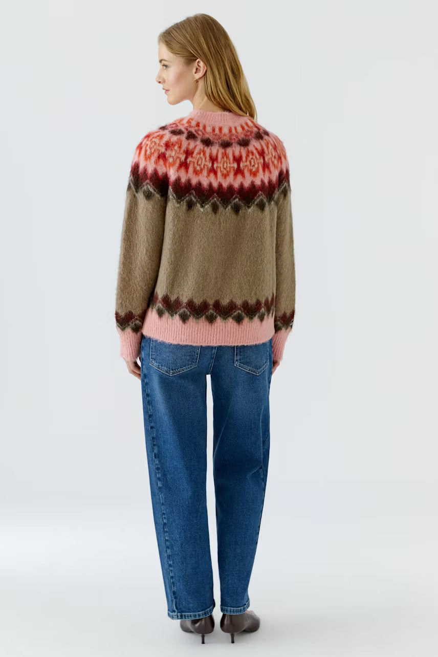 OUI Pullover - lightbrown rose