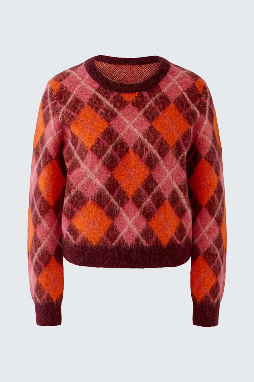 OUI Pullover - darkred red