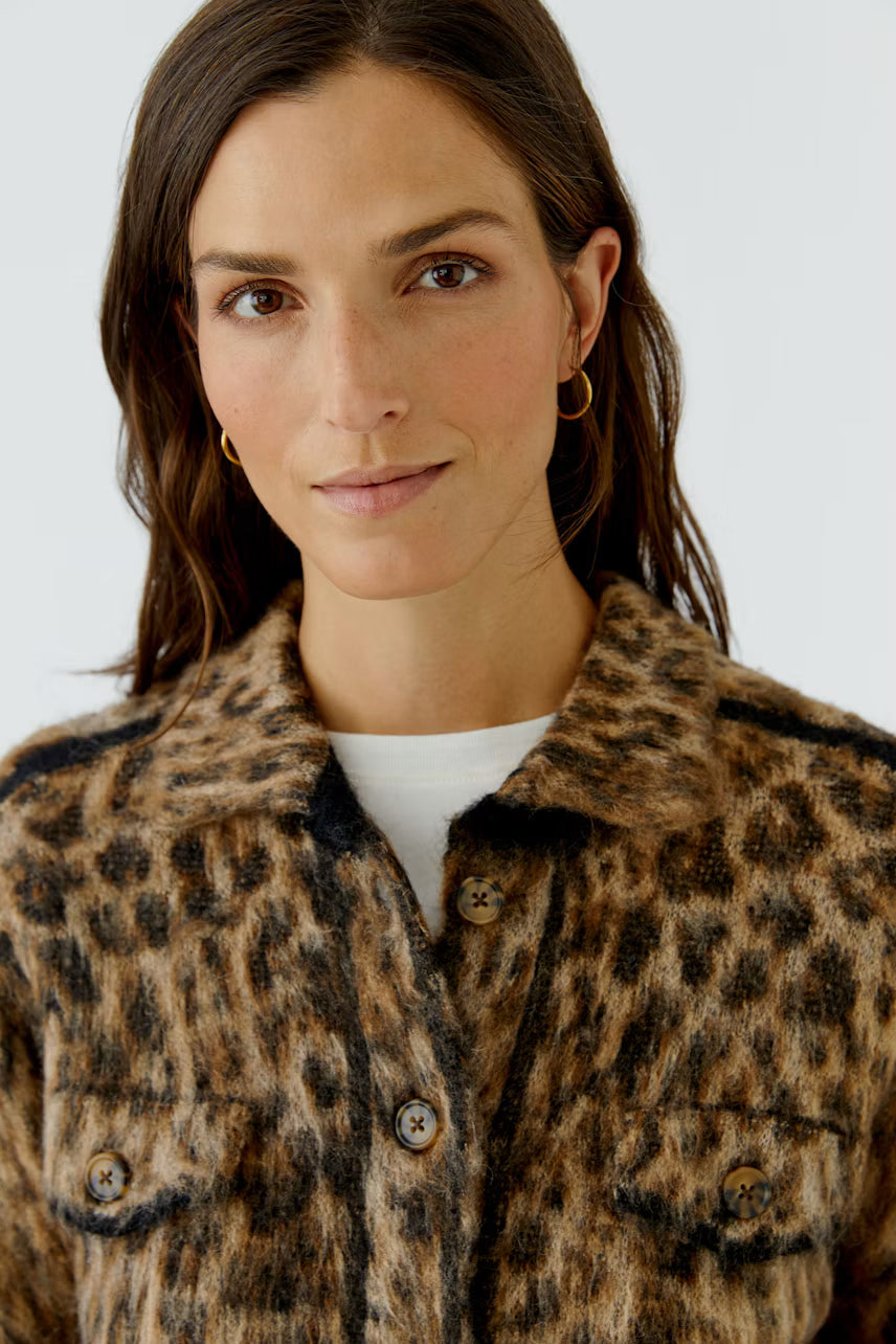 OUI Cardigan - camel grey