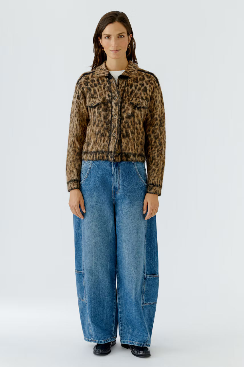 OUI Cardigan - camel grey