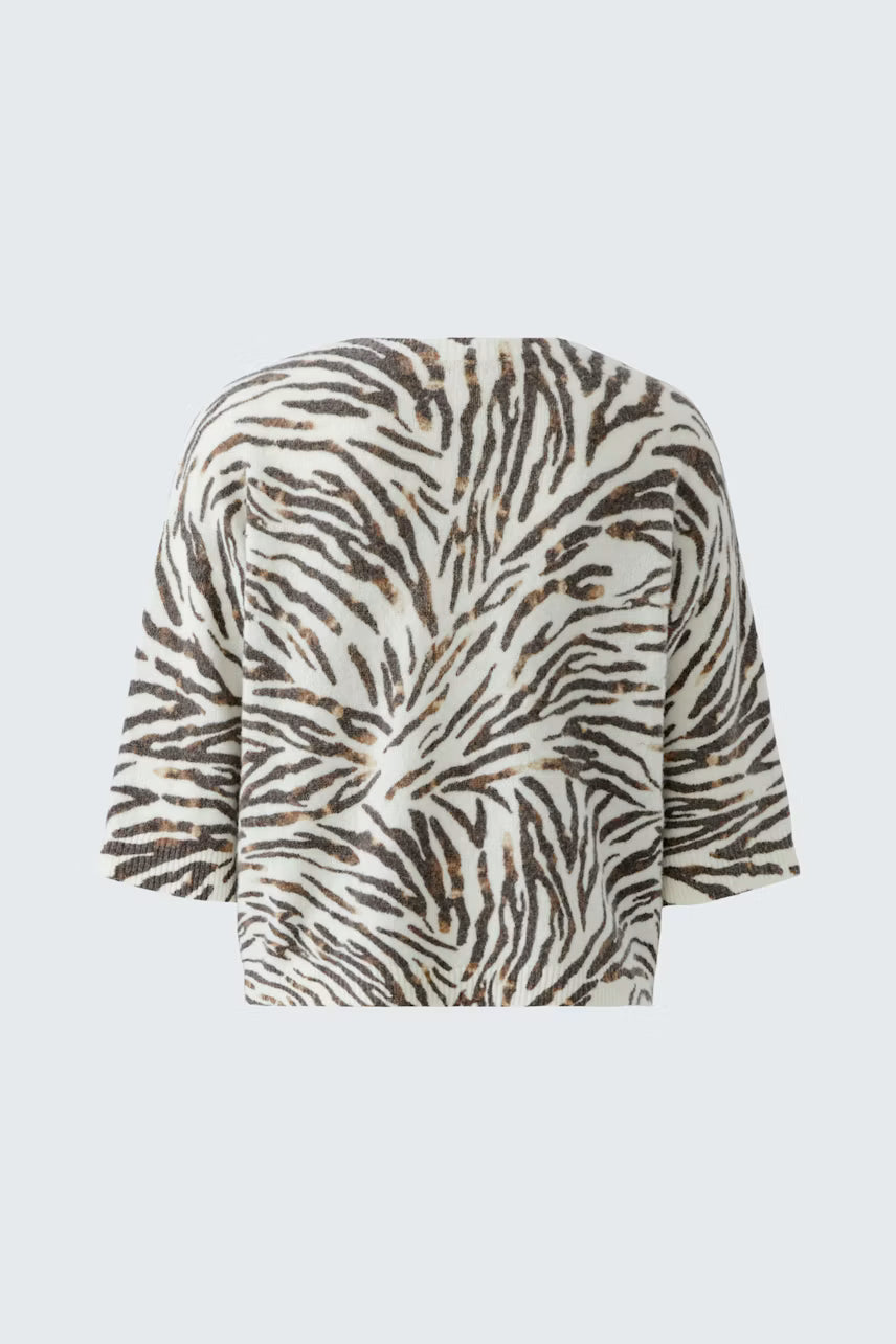 OUI pullover - white black