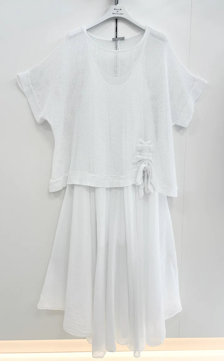 DECK Round neck dress