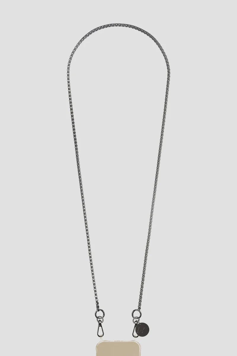 La Coque Francaise LIA LONG BLACK CHAIN 120 CM