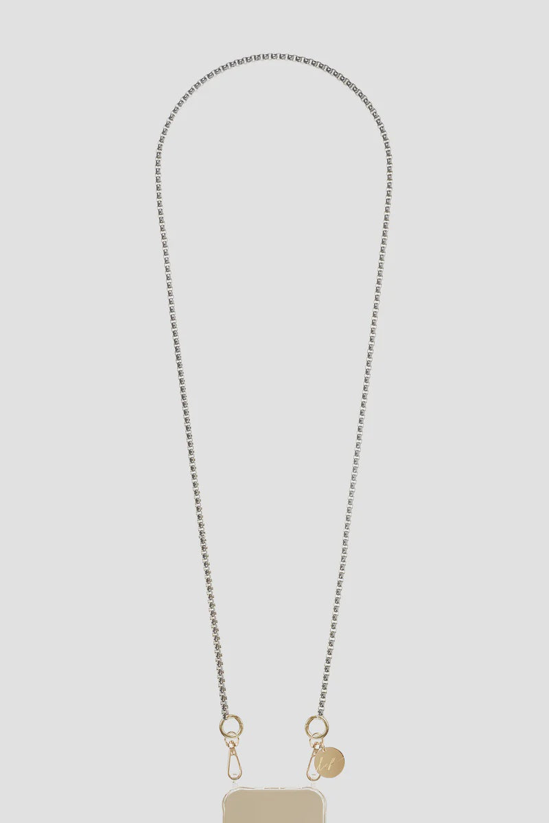La Coque Francaise LIA LONG SILVER CHAIN 120 CM