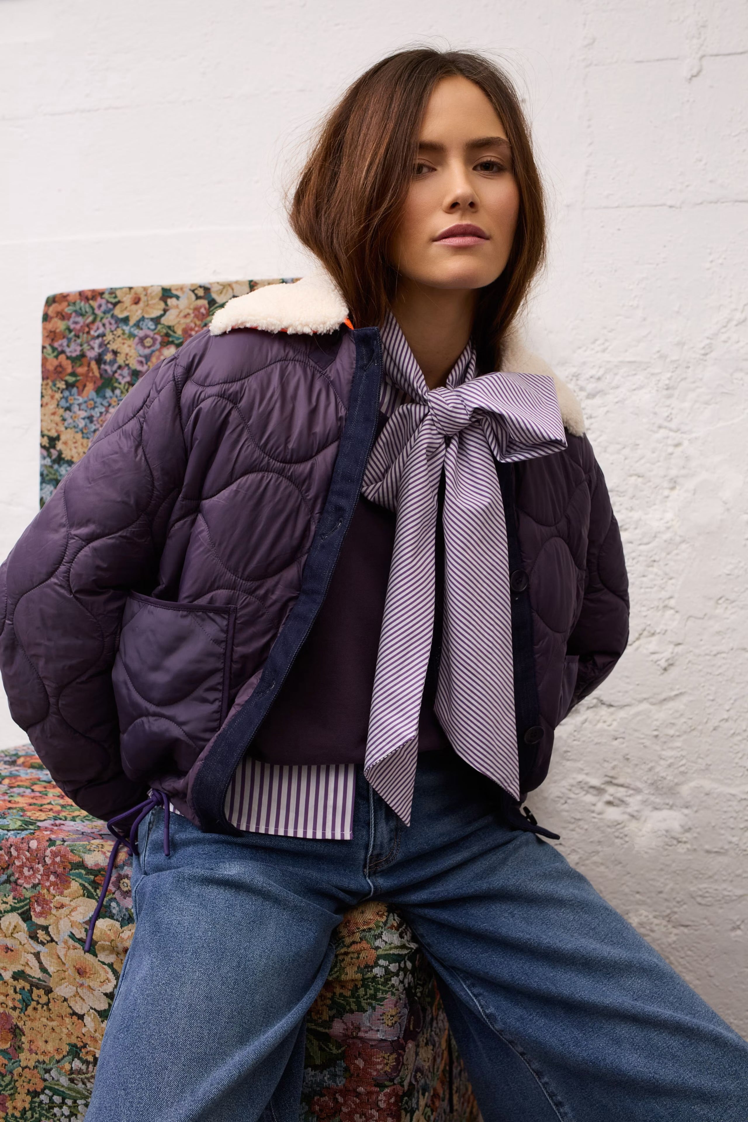 Oui Reversible jacket
