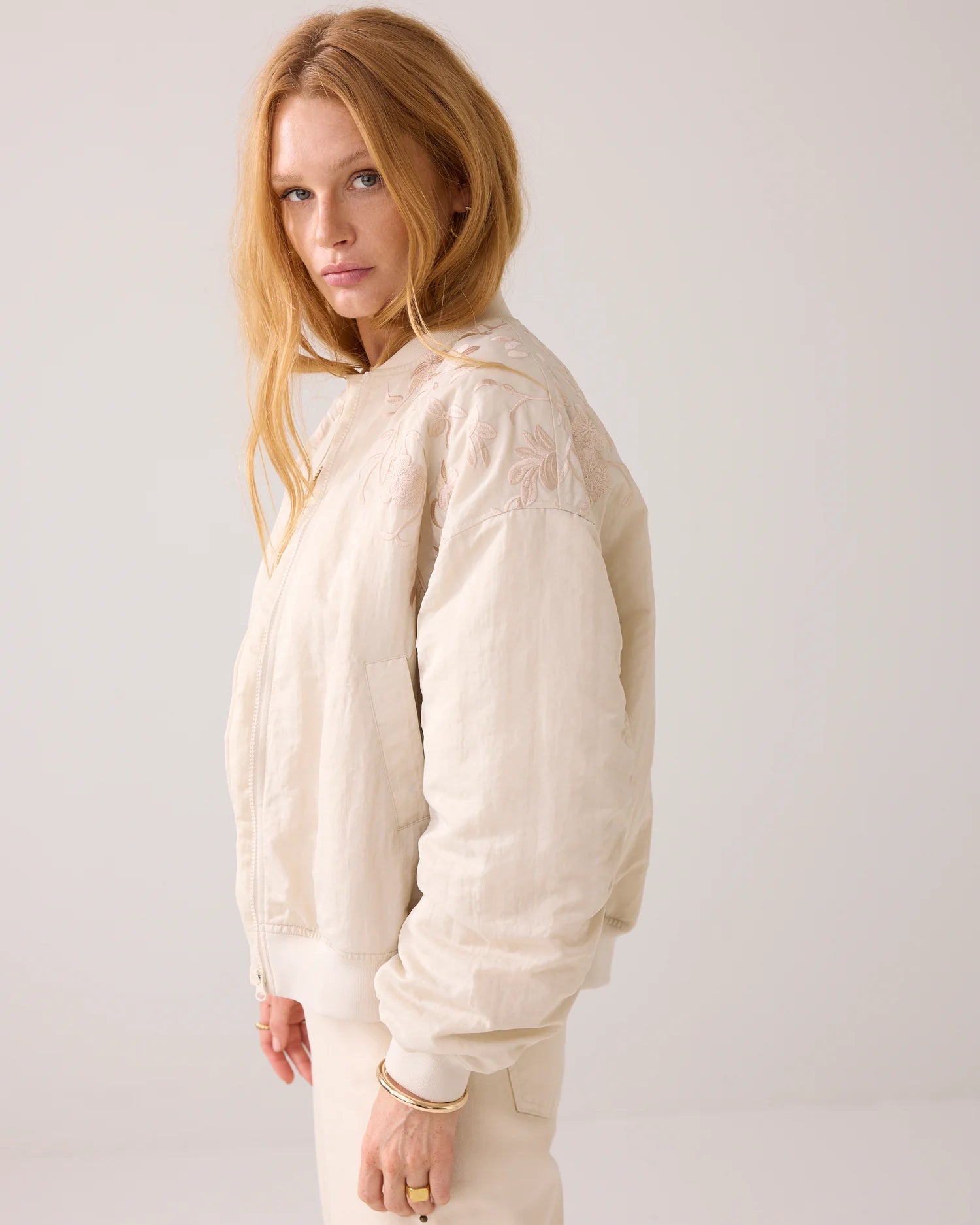 Summum Jacket bomber Padded embroidery