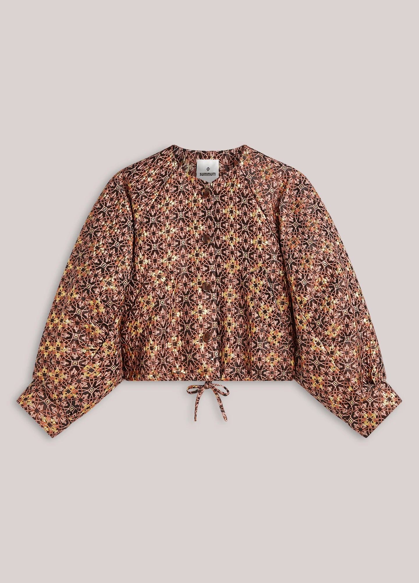 Summum Jacket in jacquard lurex