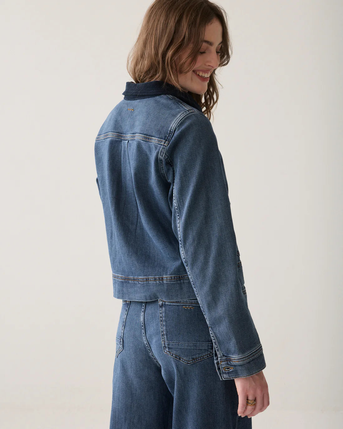 Summum Cropped denim jacket