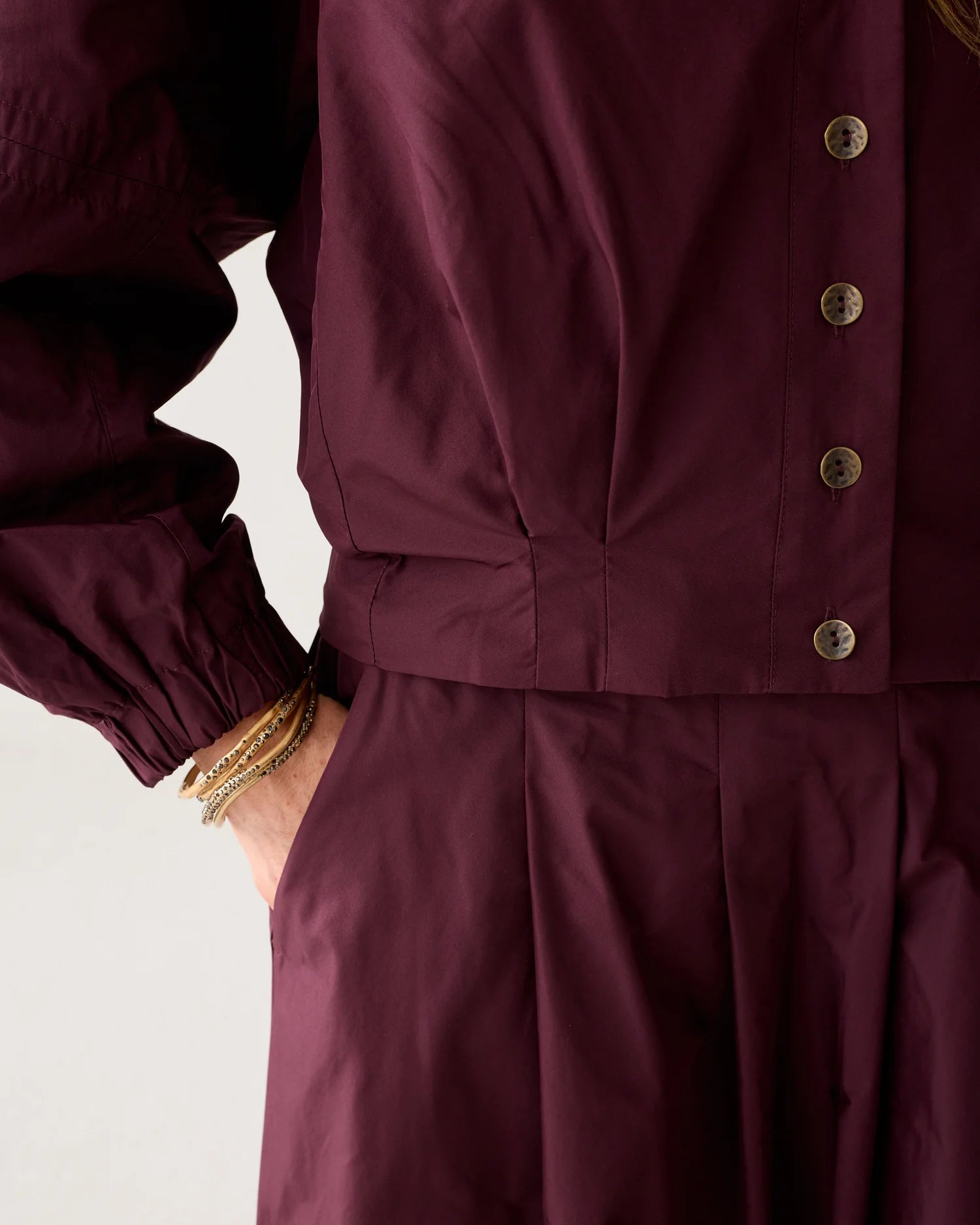Summum Blouse jacket in taffeta