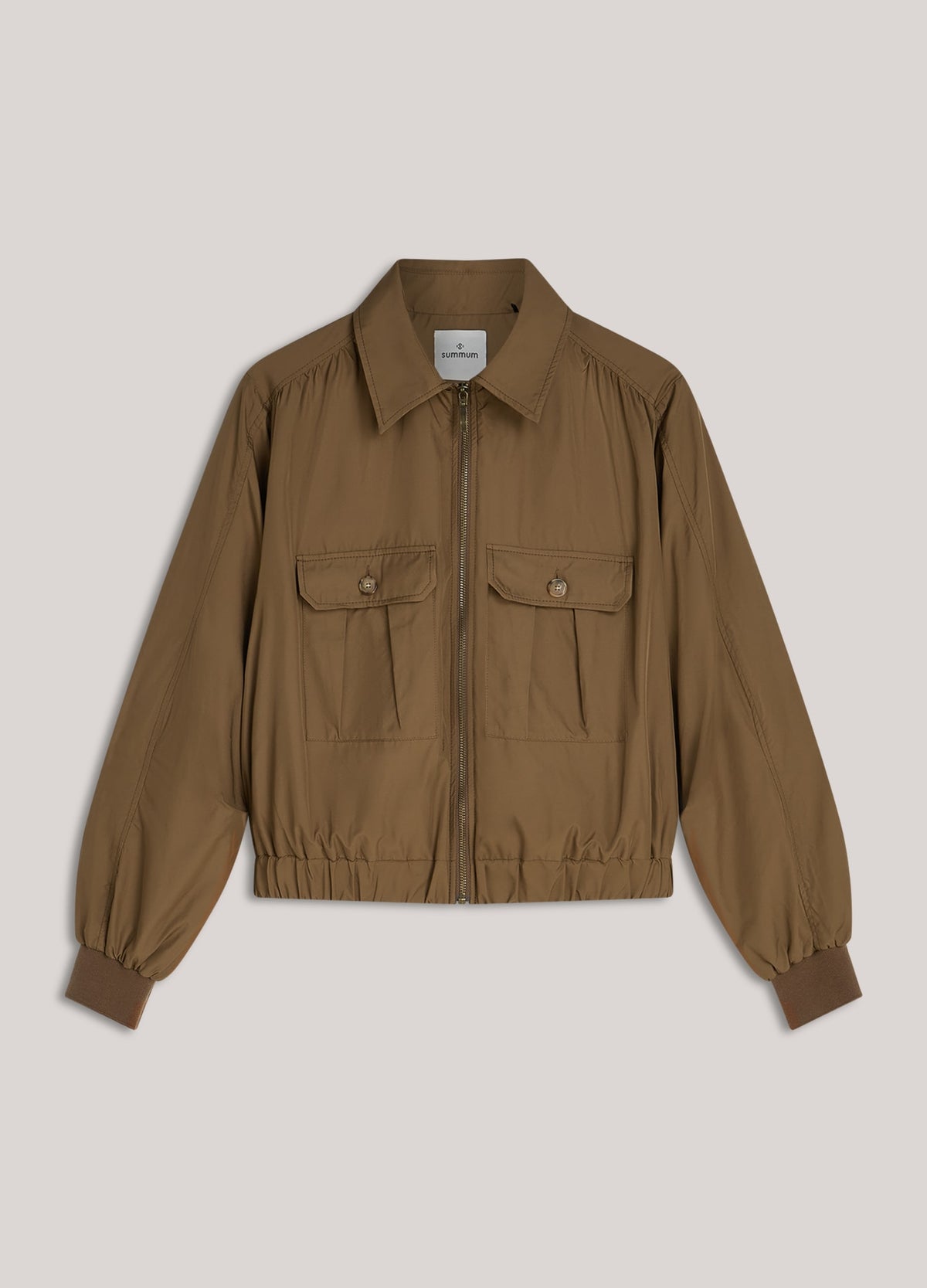 Summum Taffeta bomber jacket