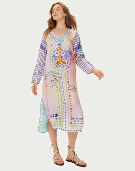 Me369 Violet Runic Whisper Dress