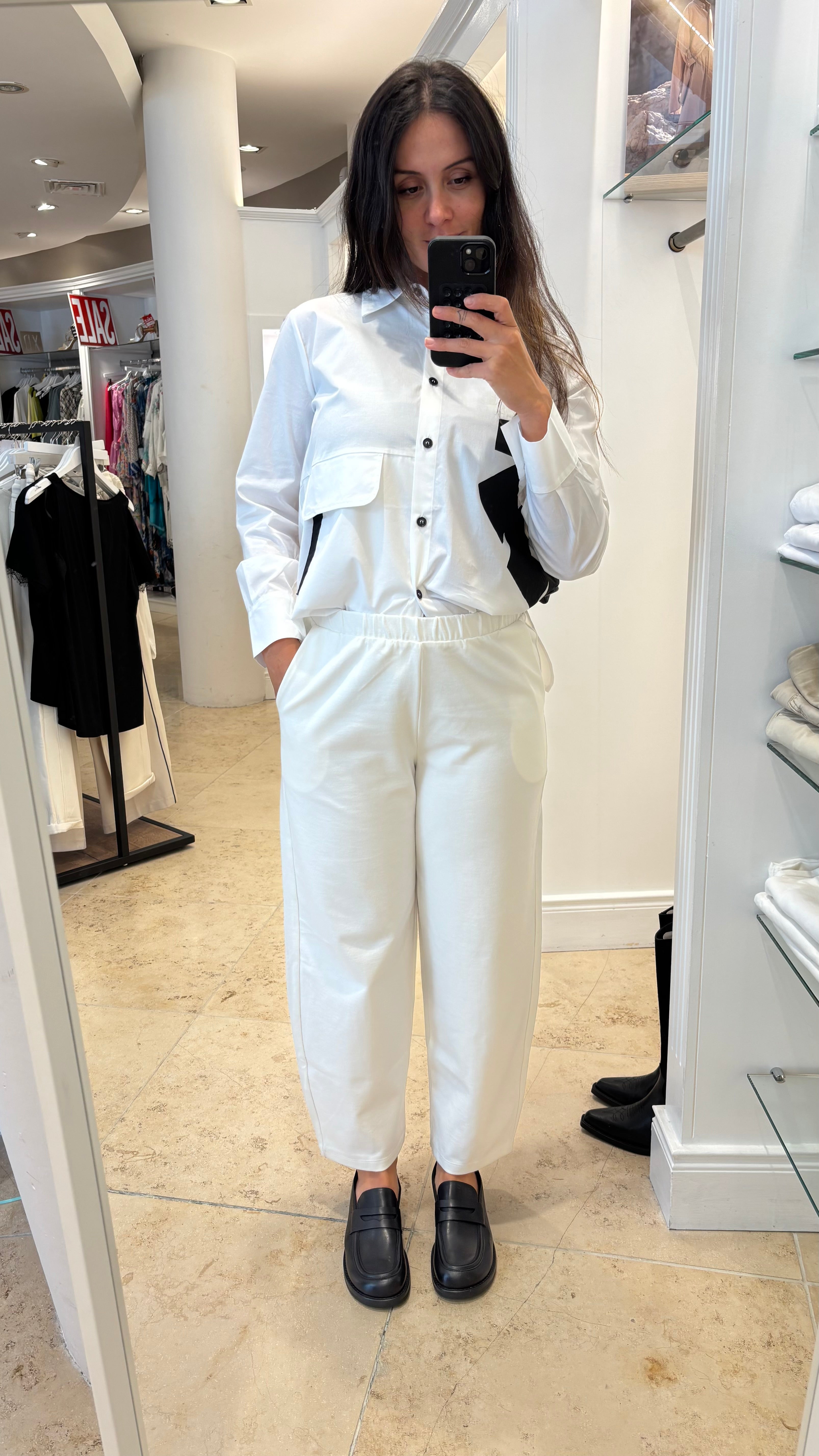 NAYA Soft Pull Up Shaped Trouser With Side Pocket