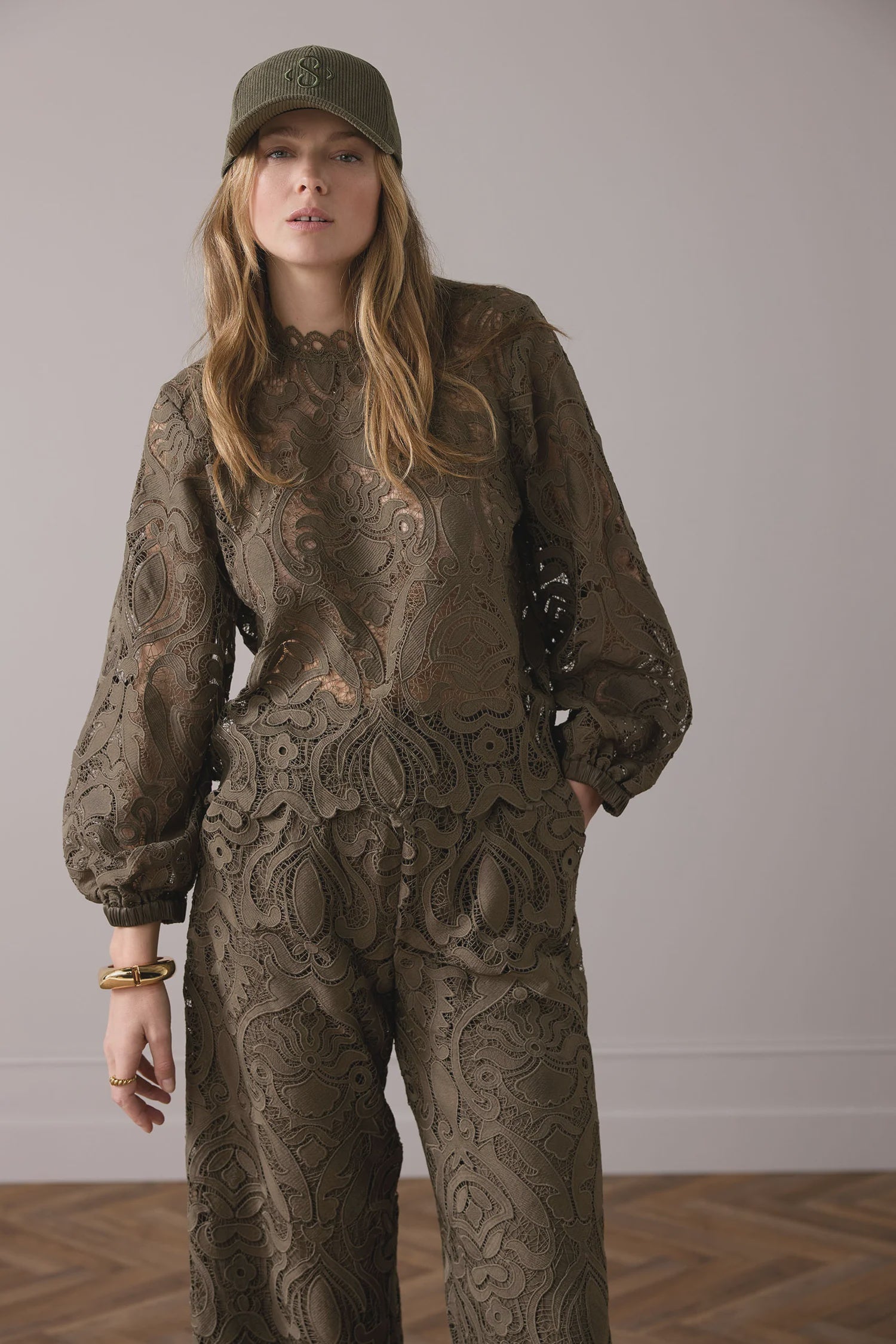 Summum Boxy lace top