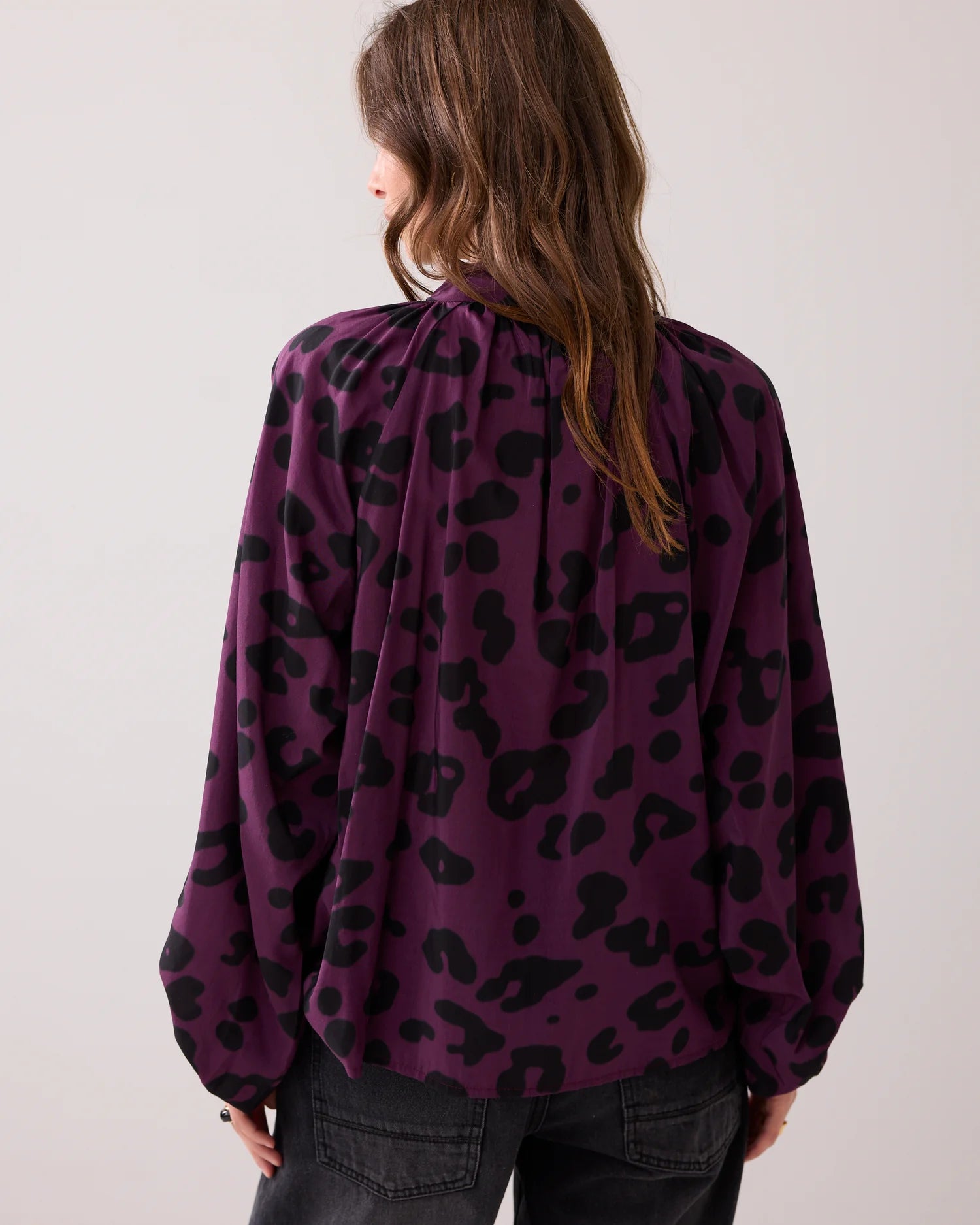 Summum Bowtie top with print