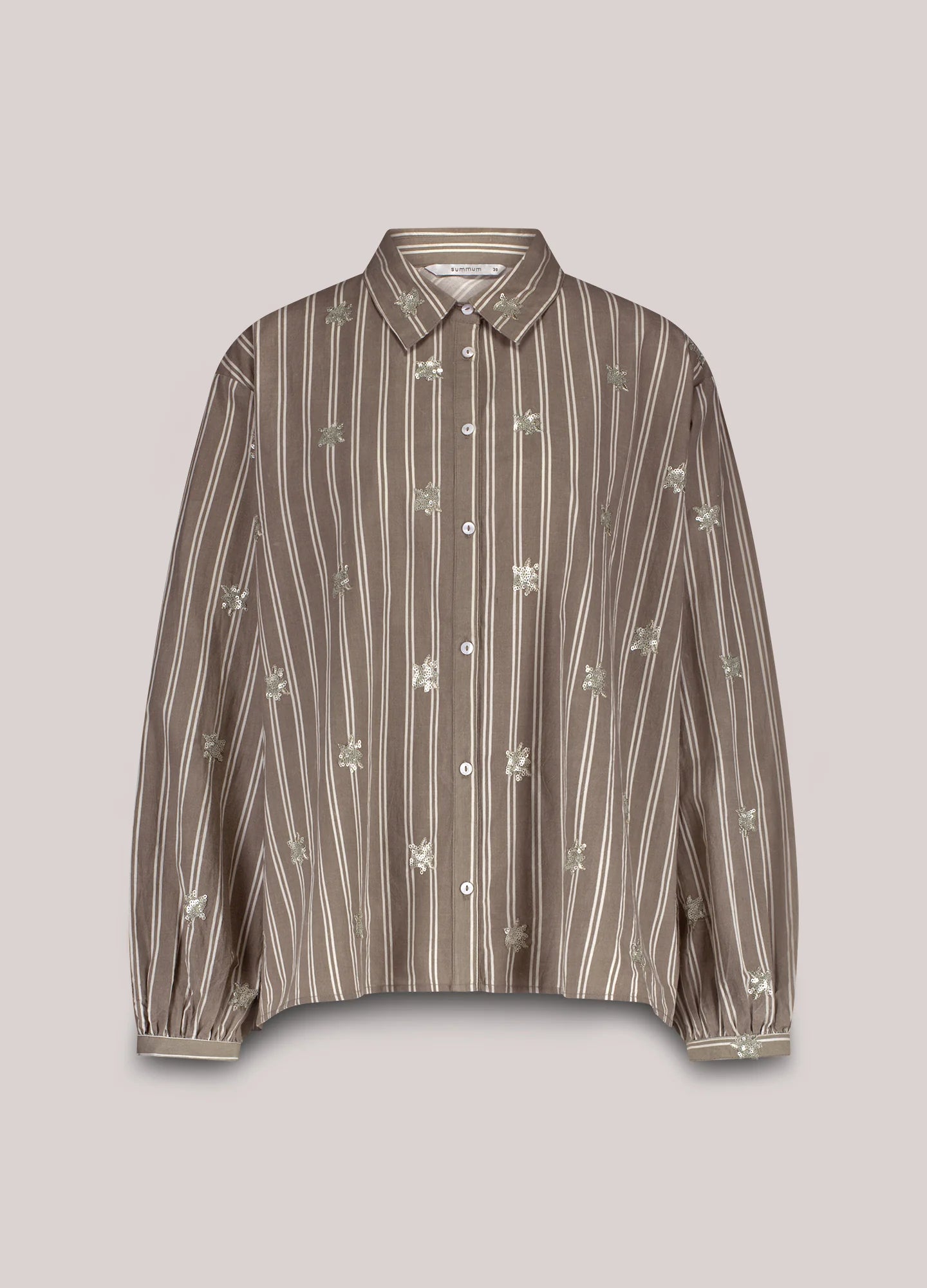 Summum A-line blouse with sequins
