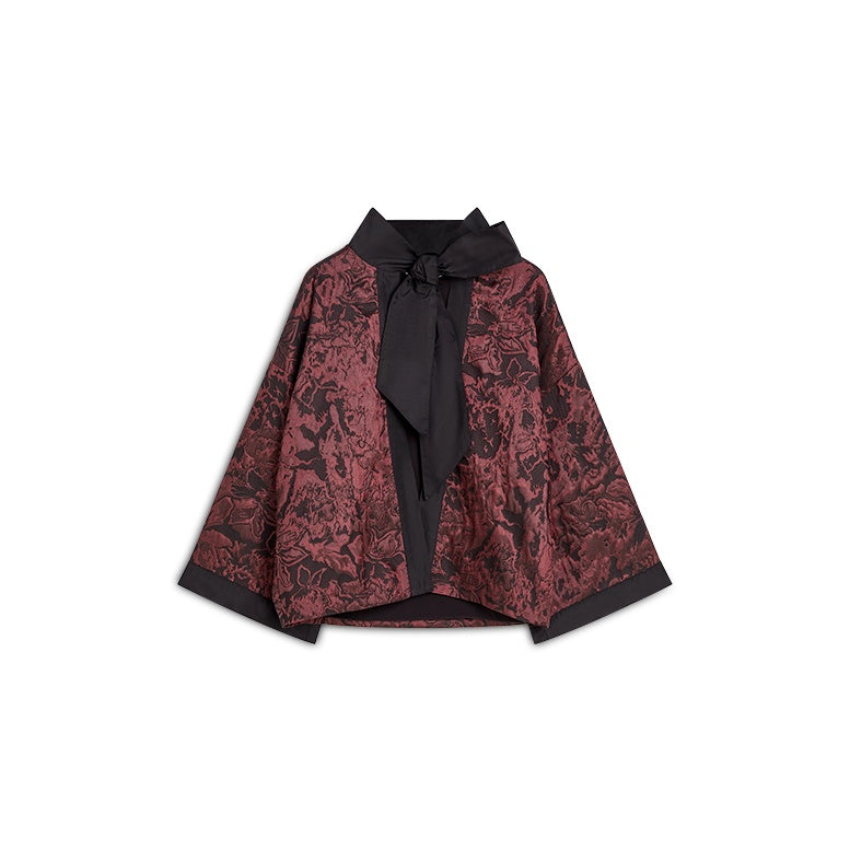 Summum Blouse jacket Jacquard