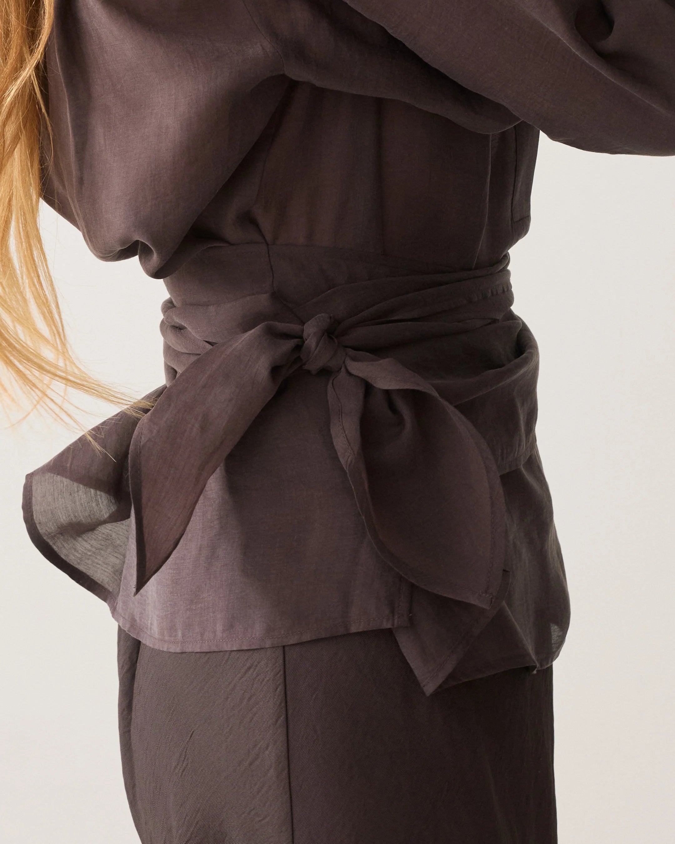 Summum Wrap top in lyocell blend