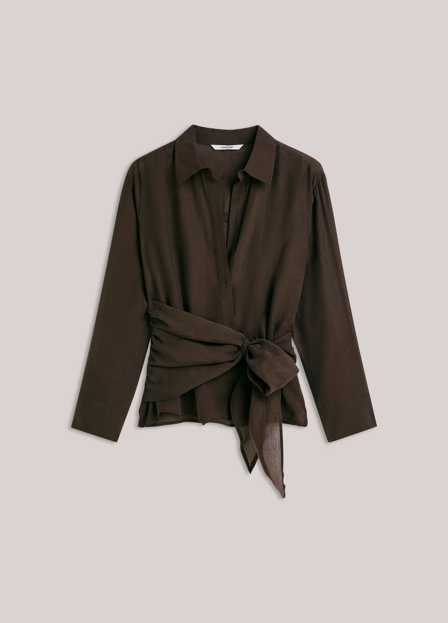 Summum Wrap top in lyocell blend