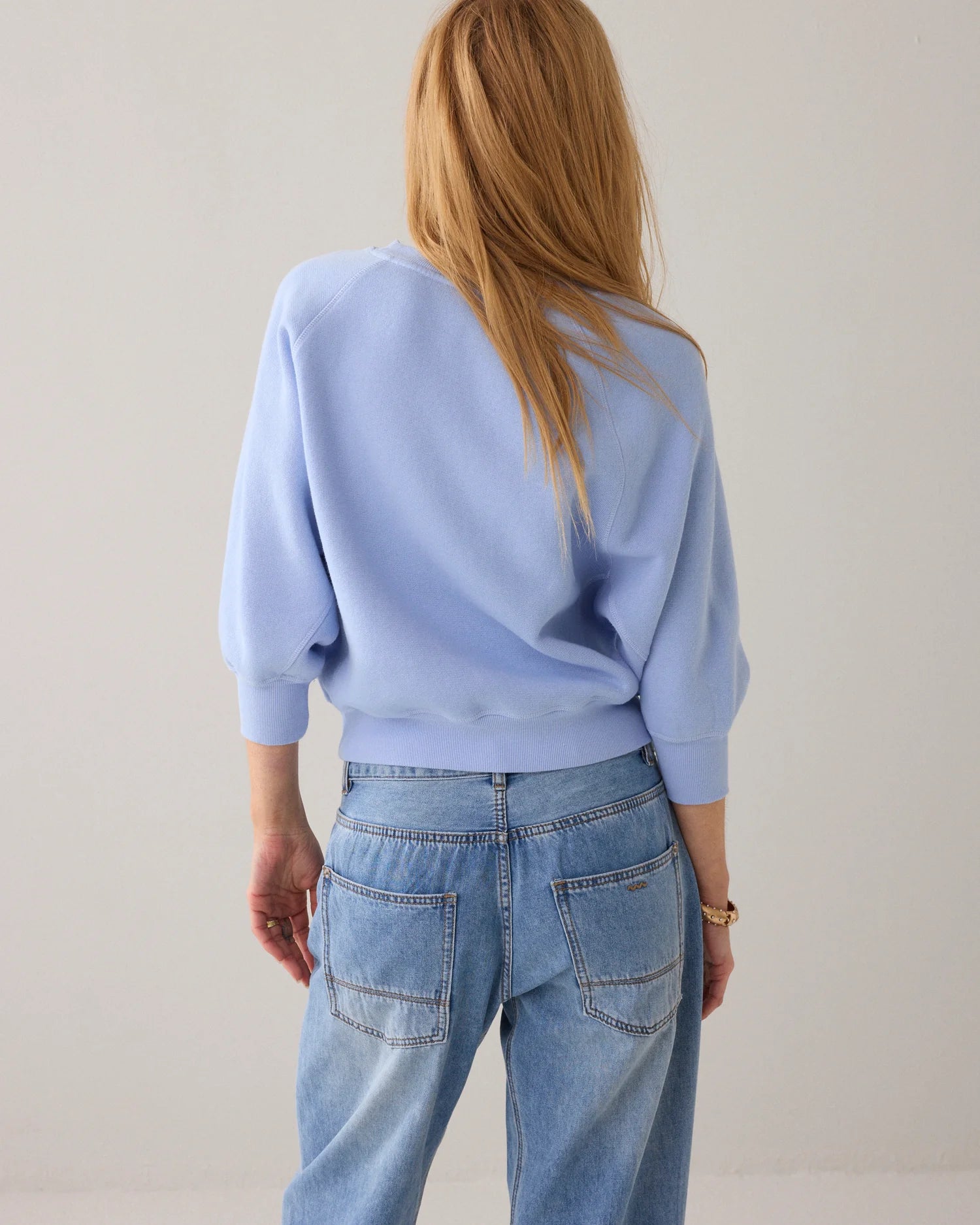 Summum LOOSE-FIT JUMPER WITH BAT SLEEVES