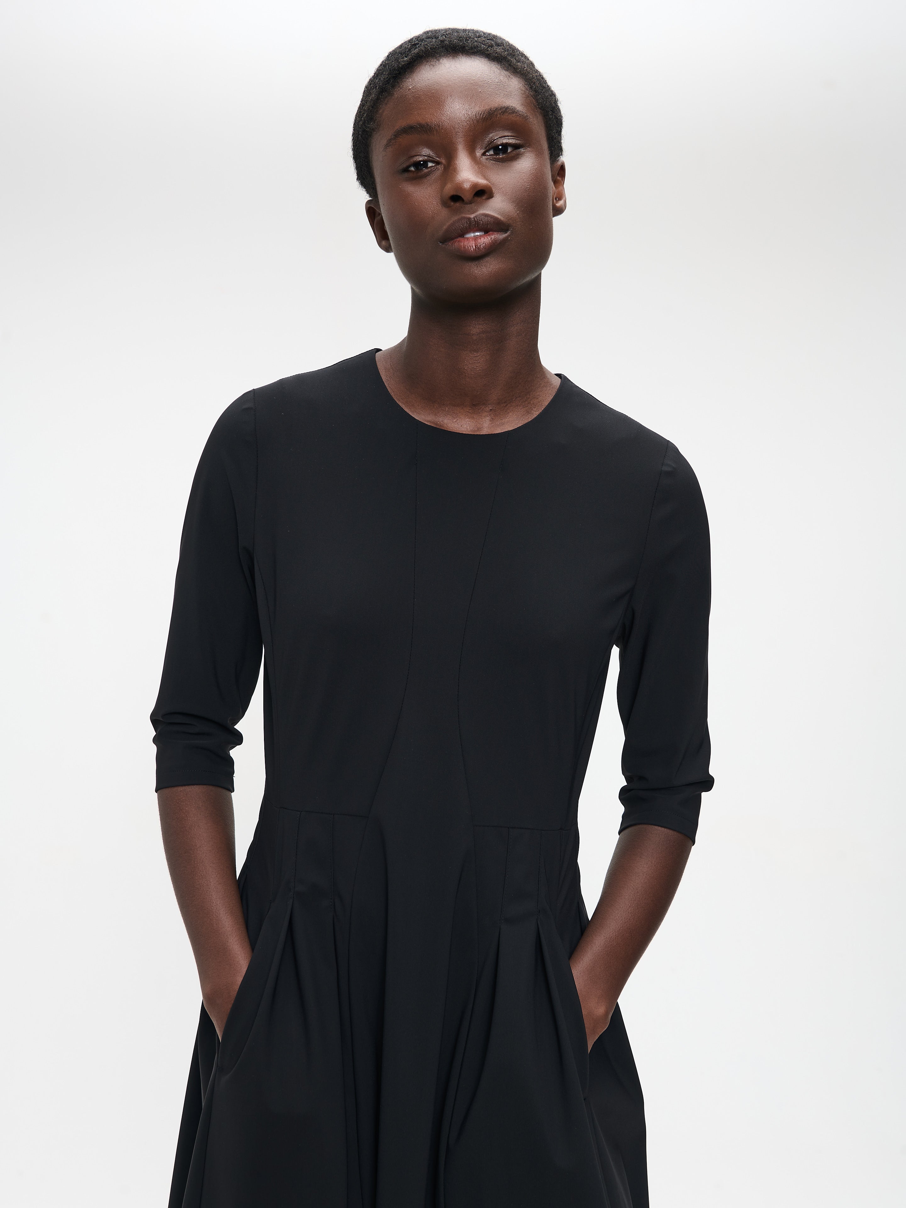 Jane Lushka Heide tech jersay dress LS