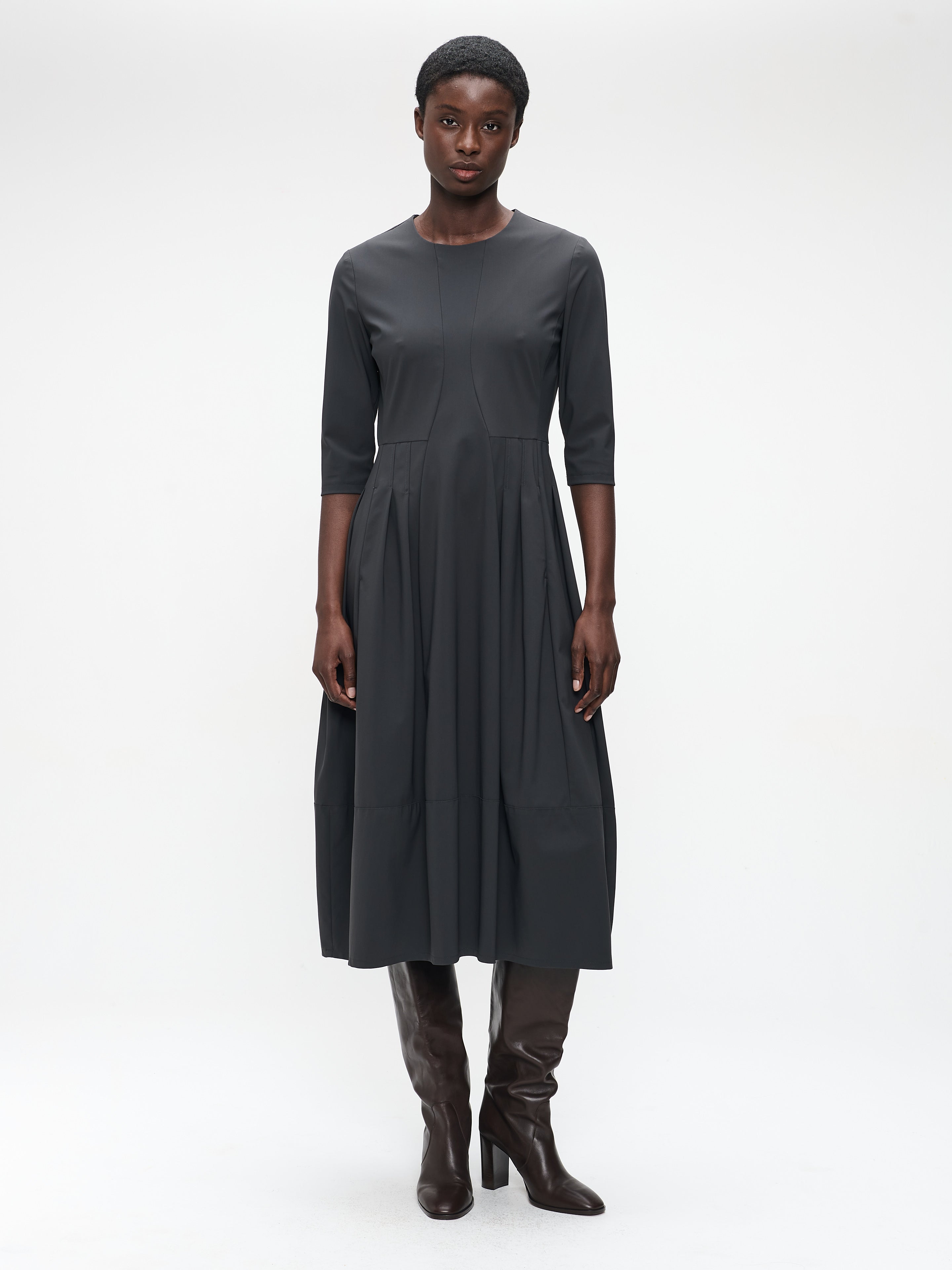Jane Lushka Heide tech jersay dress LS