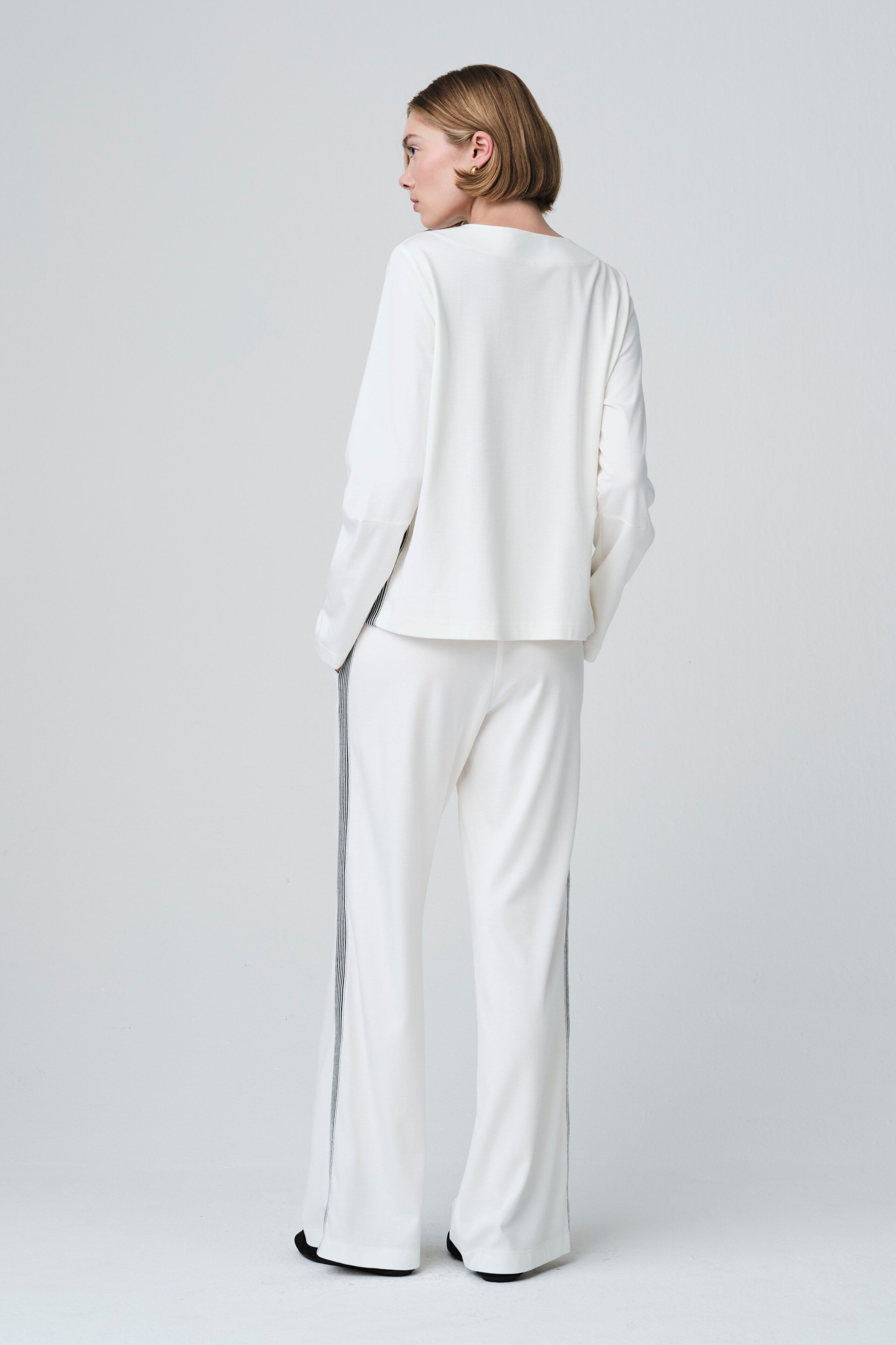 Jane Lushka Lucifero pants soft Punto Milano jersay