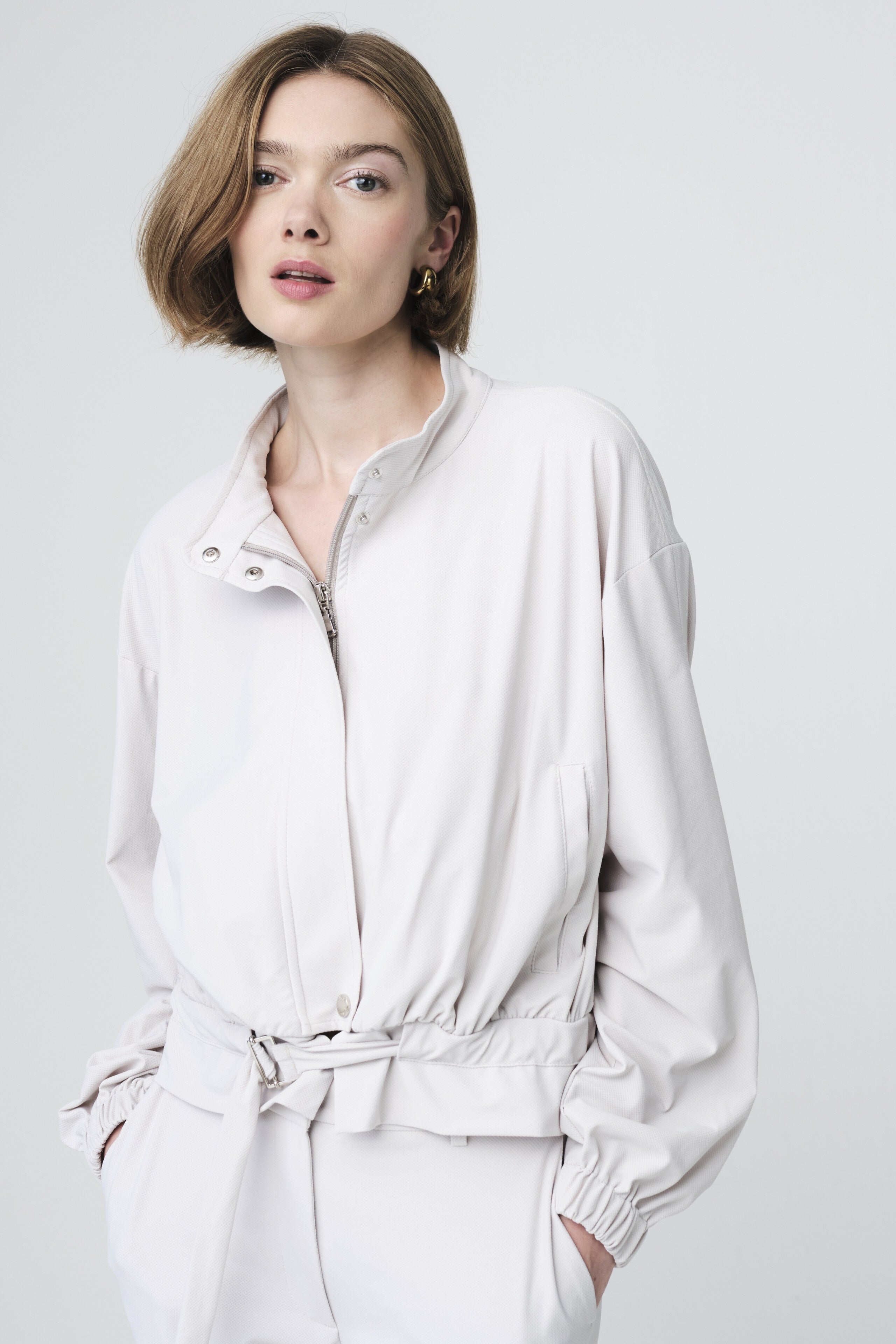 JANE LUSHKA Ian jacket tech jersey