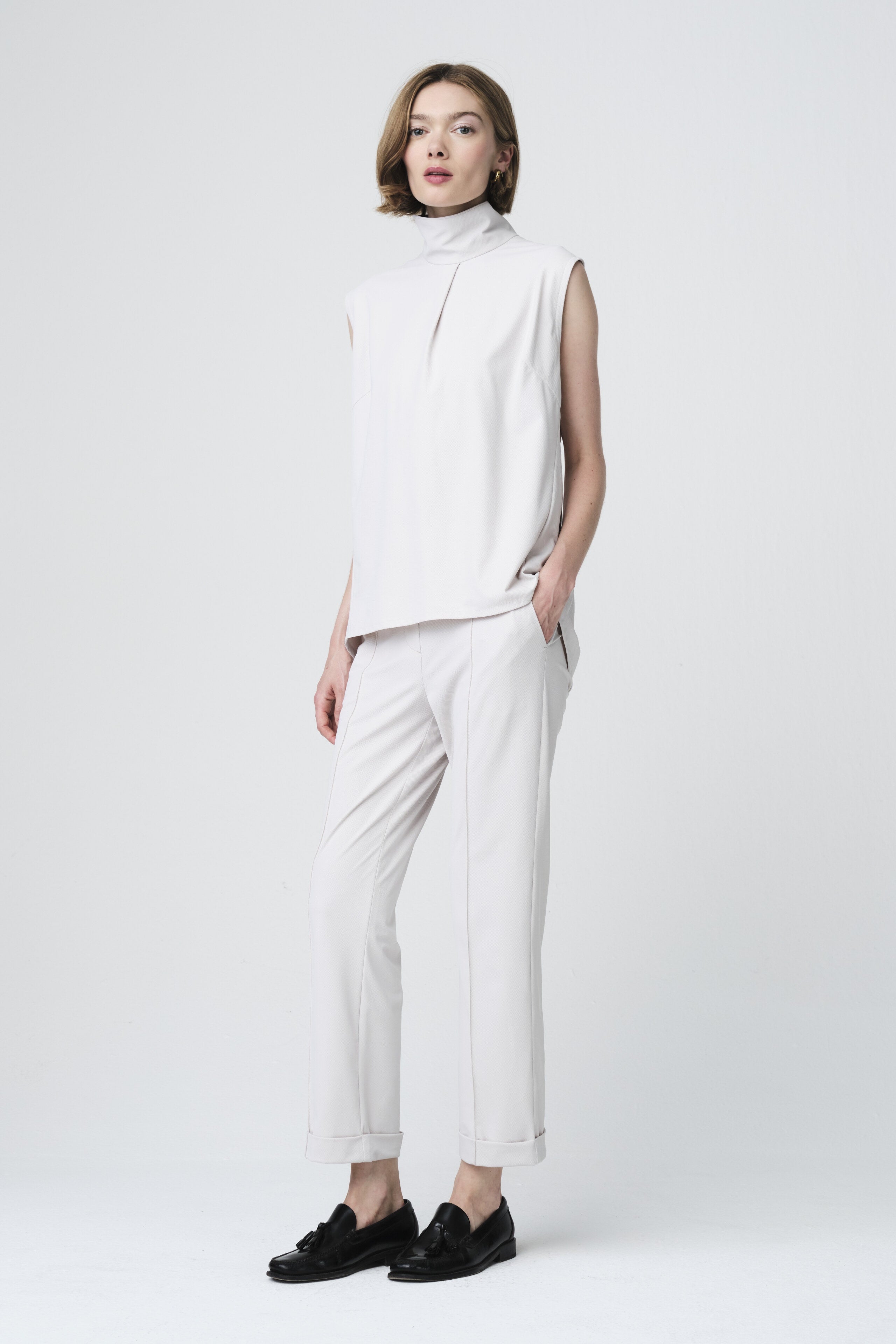 JANE LUSHKA Dolche Vitas WS strech tech jersey top