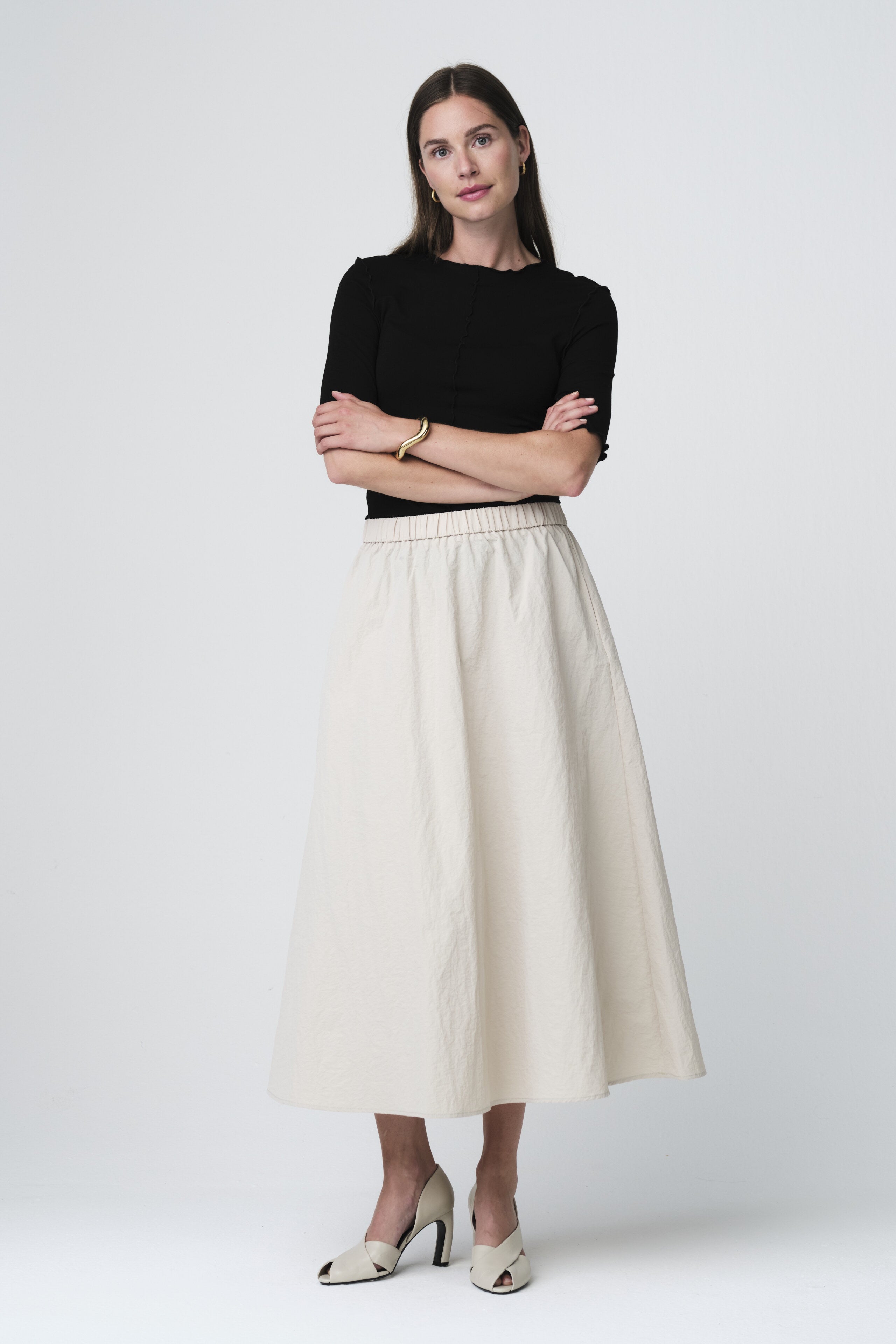 JANE LUSHKA Haruna Taffeta skirt