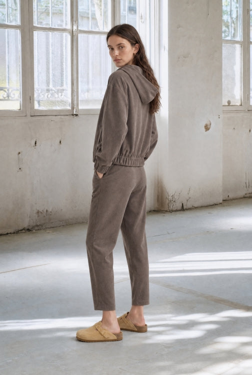 Jane Lushka Golia jeans hoodie bomber
