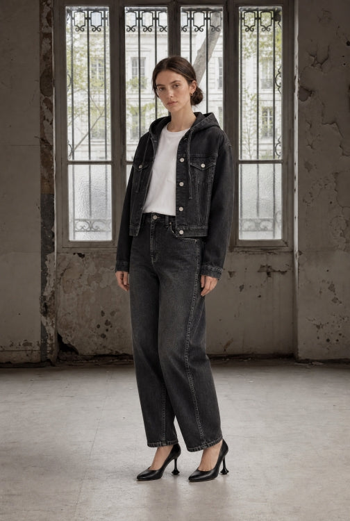 Jane Lushka Jessie faded hood jacket