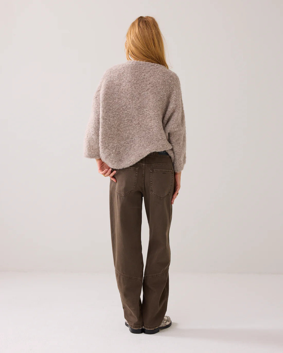 Summum Coloured barrel-fit jeans