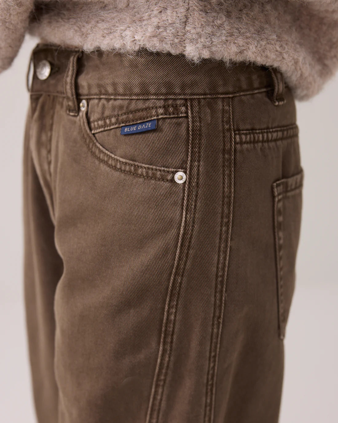 Summum Coloured barrel-fit jeans
