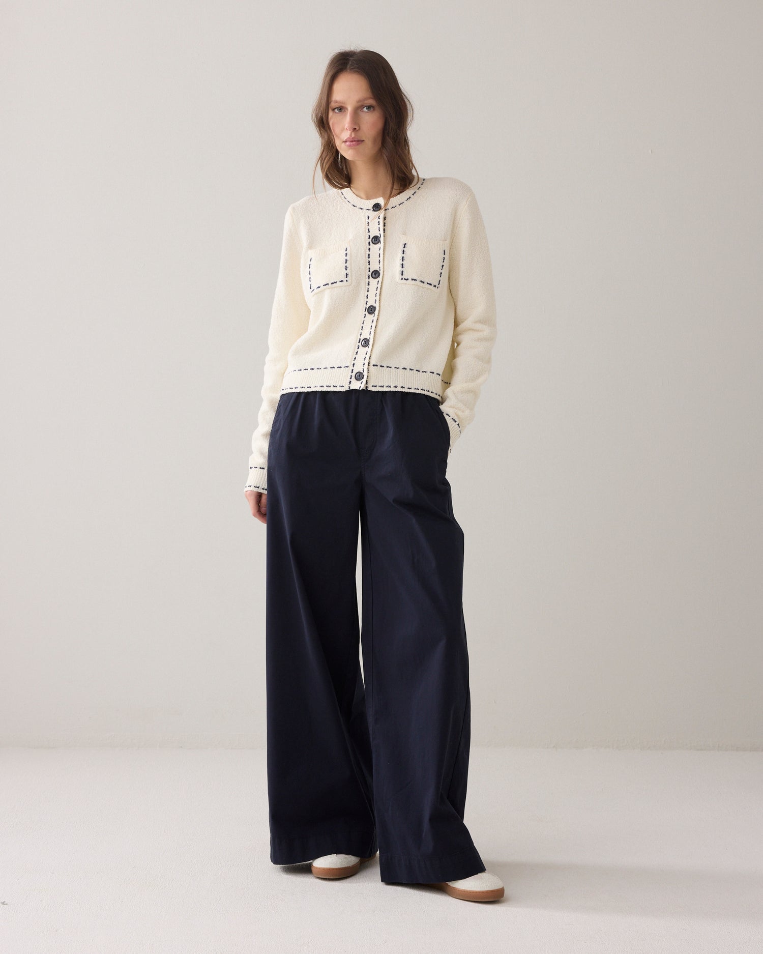 Summum Soft wide-leg trousers