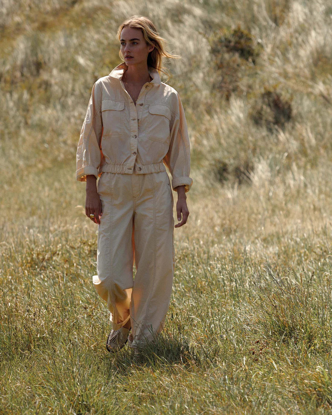Summum Relaxed trousers in breezy cotton