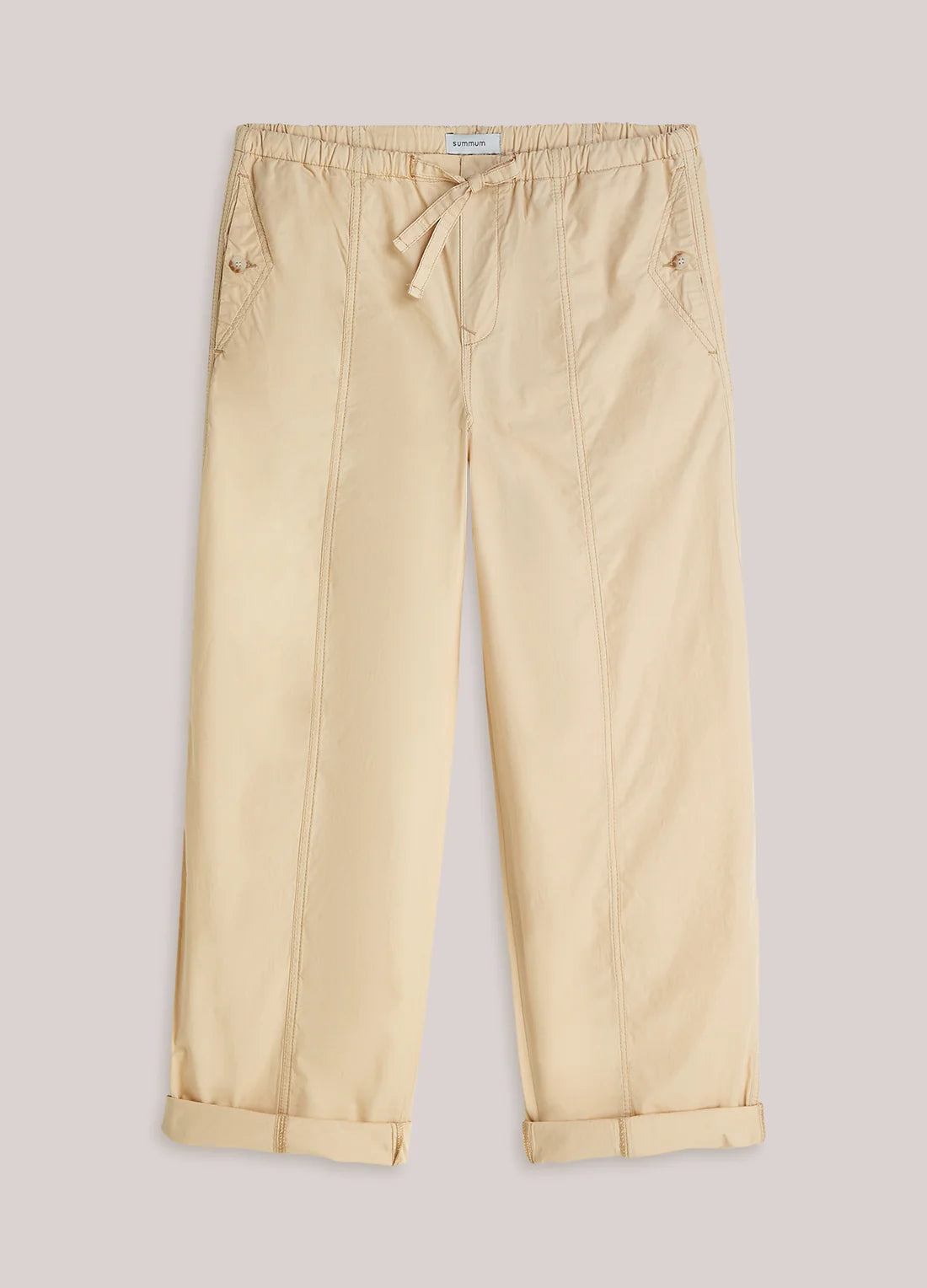 Summum Relaxed trousers in breezy cotton