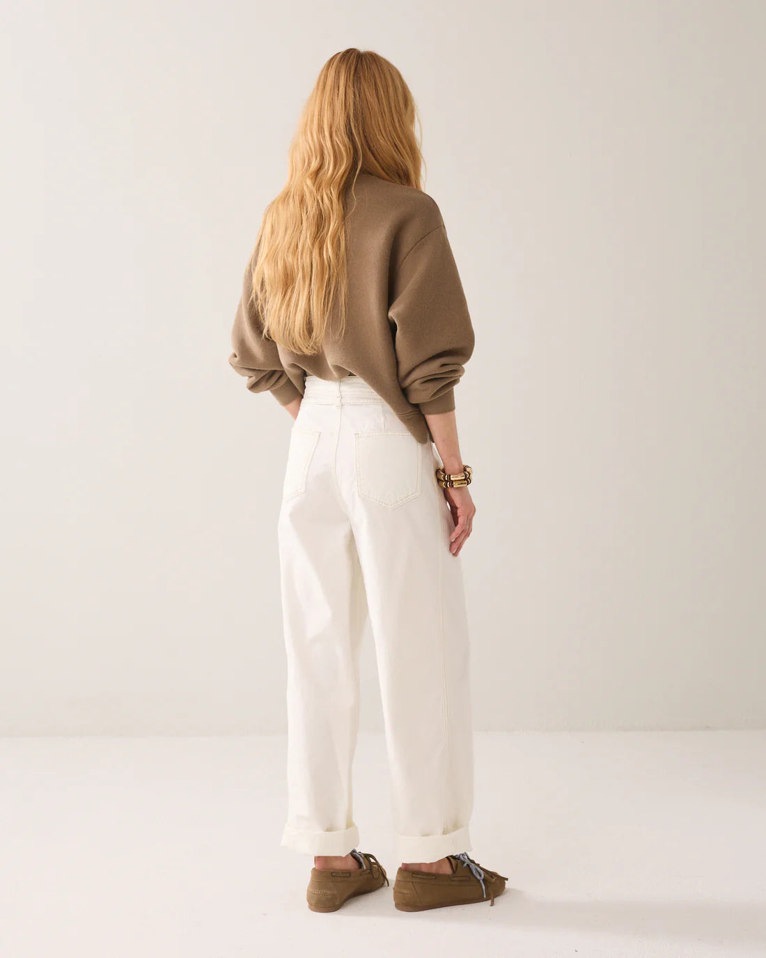 Summum Loose cocoon-fit trousers