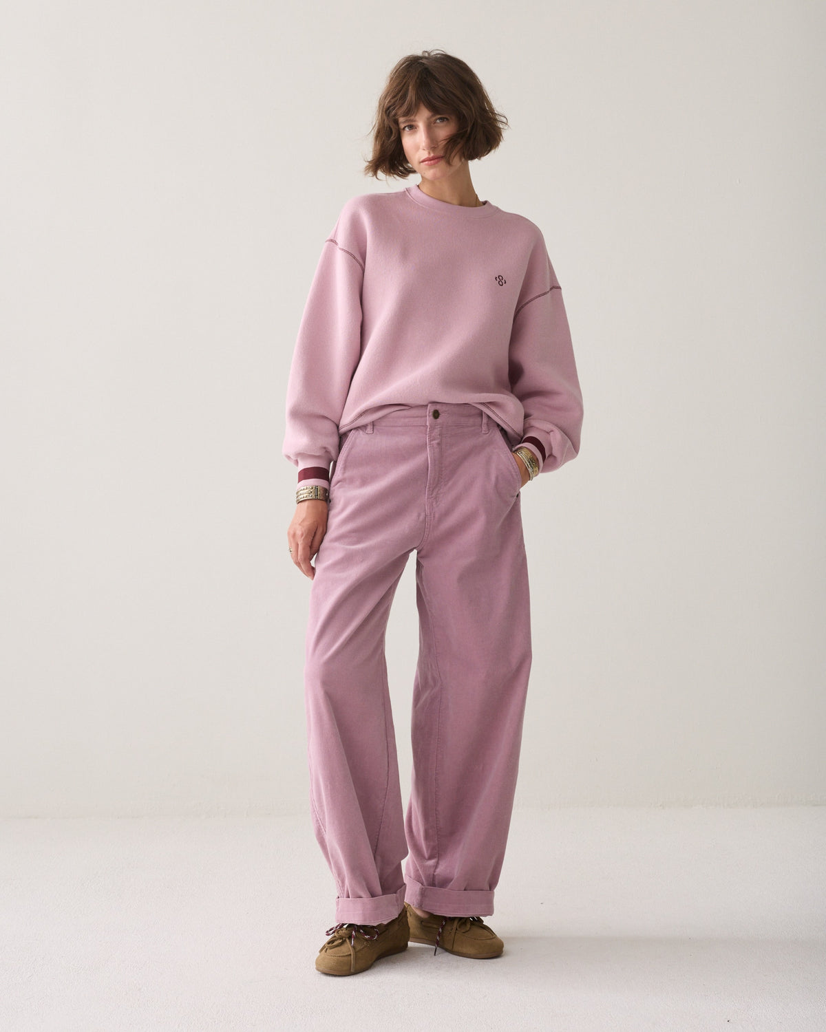 Summum Barrel pant Light babycord