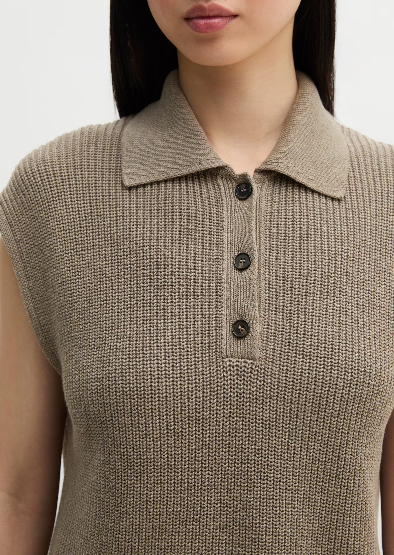 Marc O'Polo Relaxed knit polo shirt