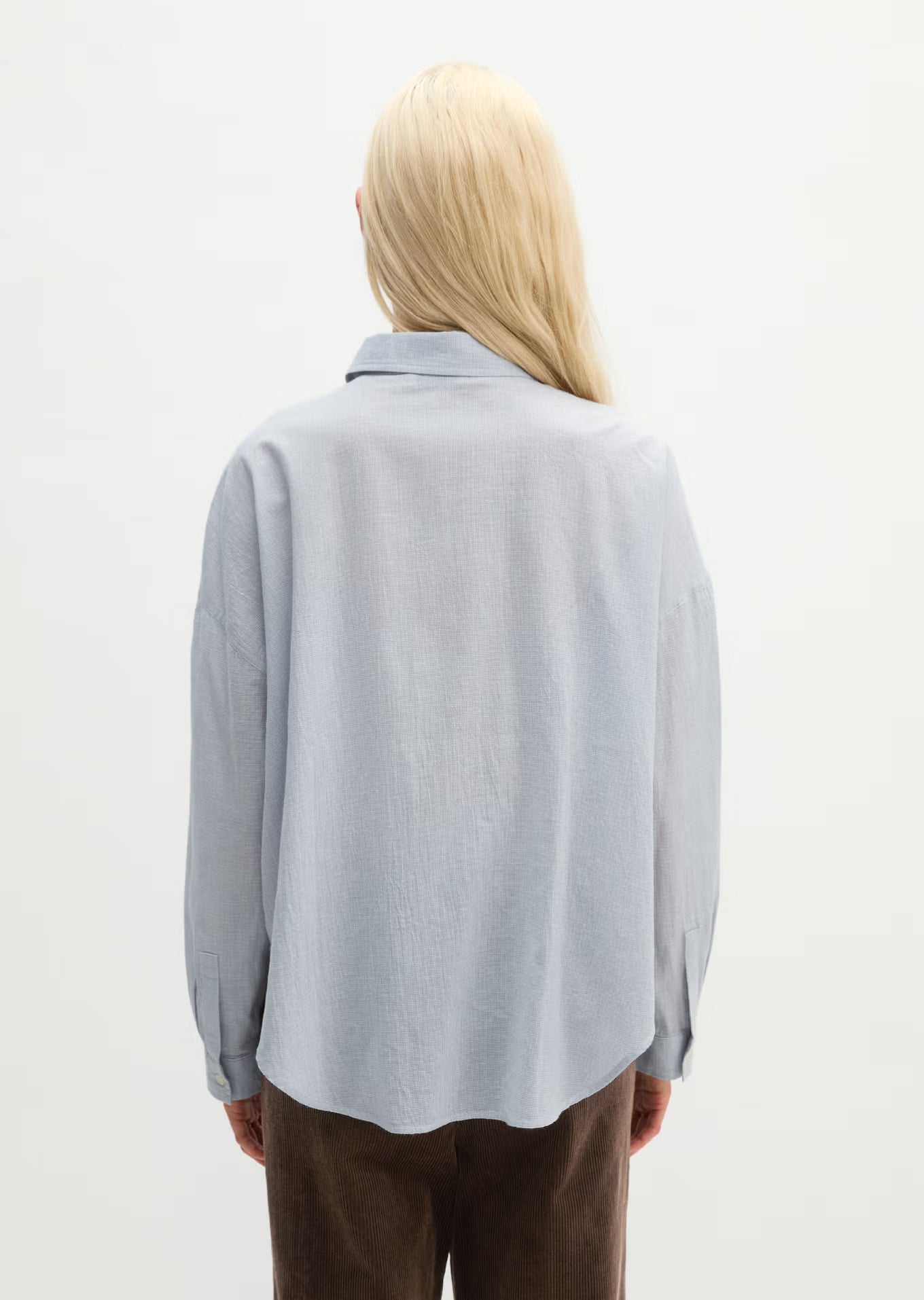 MARC O’POLO Oversized Seersucker Blouse