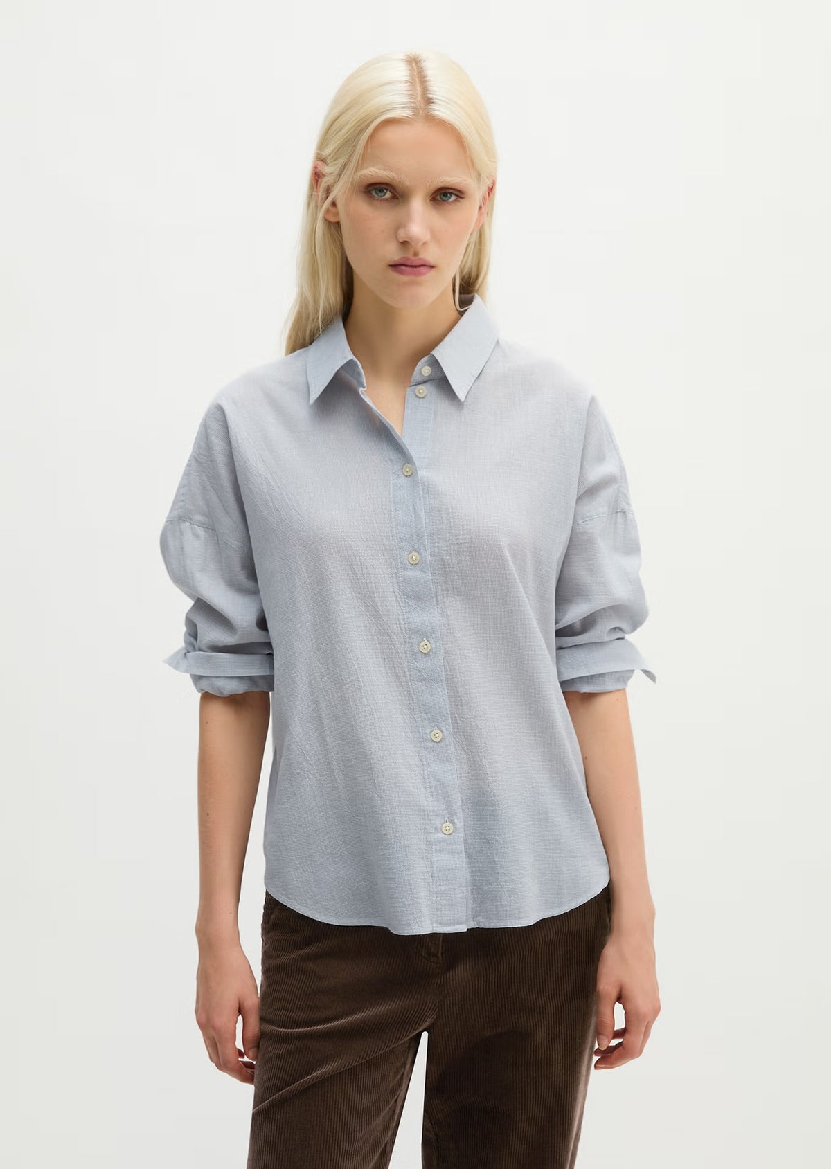 MARC O’POLO Oversized Seersucker Blouse