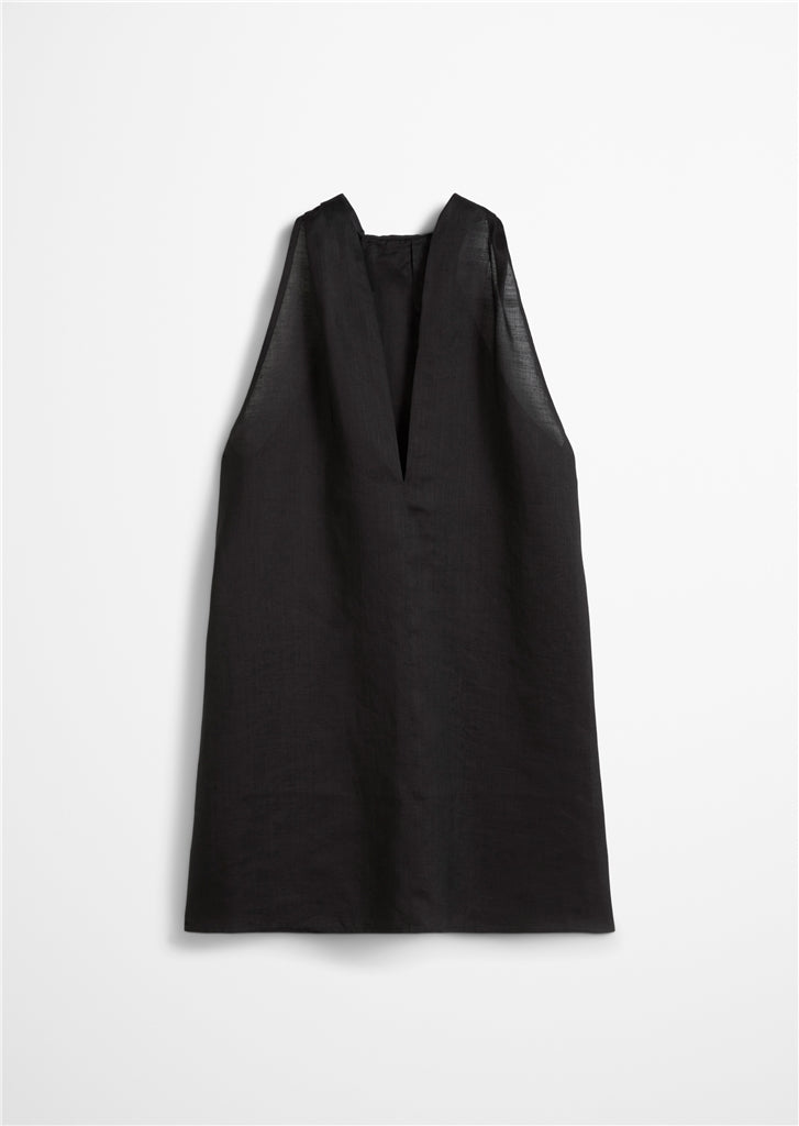 Marc O'Polo Sleeveless blouse top with draped back effect