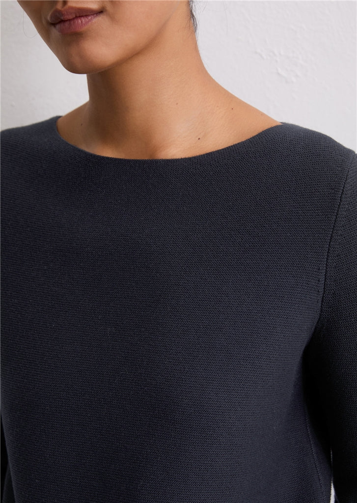 Marc O'Polo Sweater slim made from organic cotton