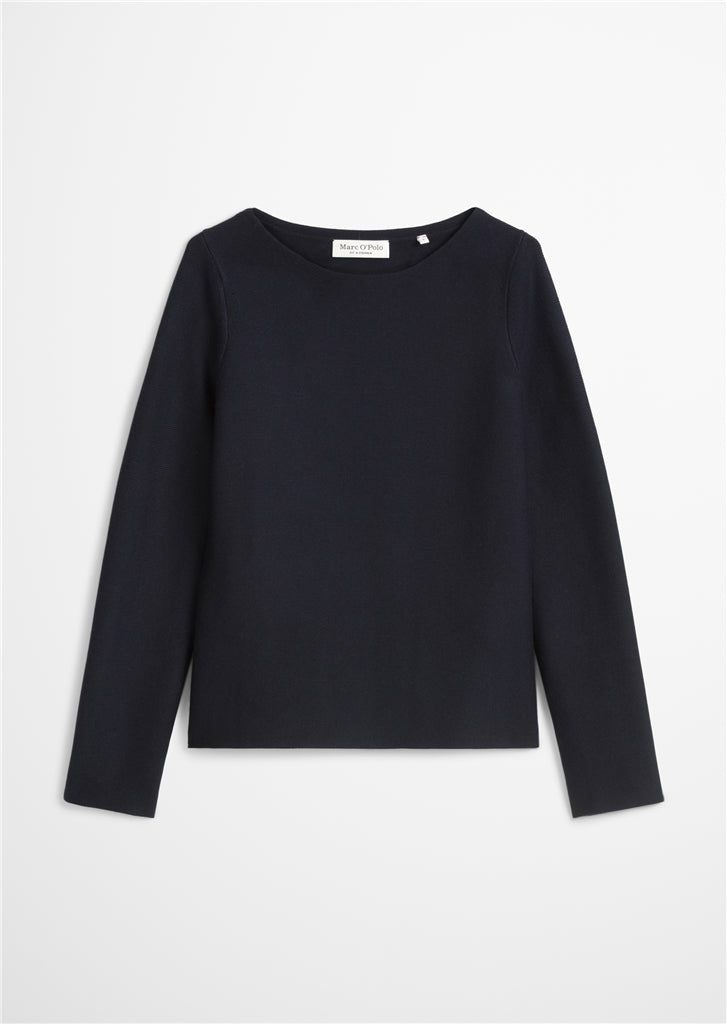 Marc O'Polo Sweater slim made from organic cotton