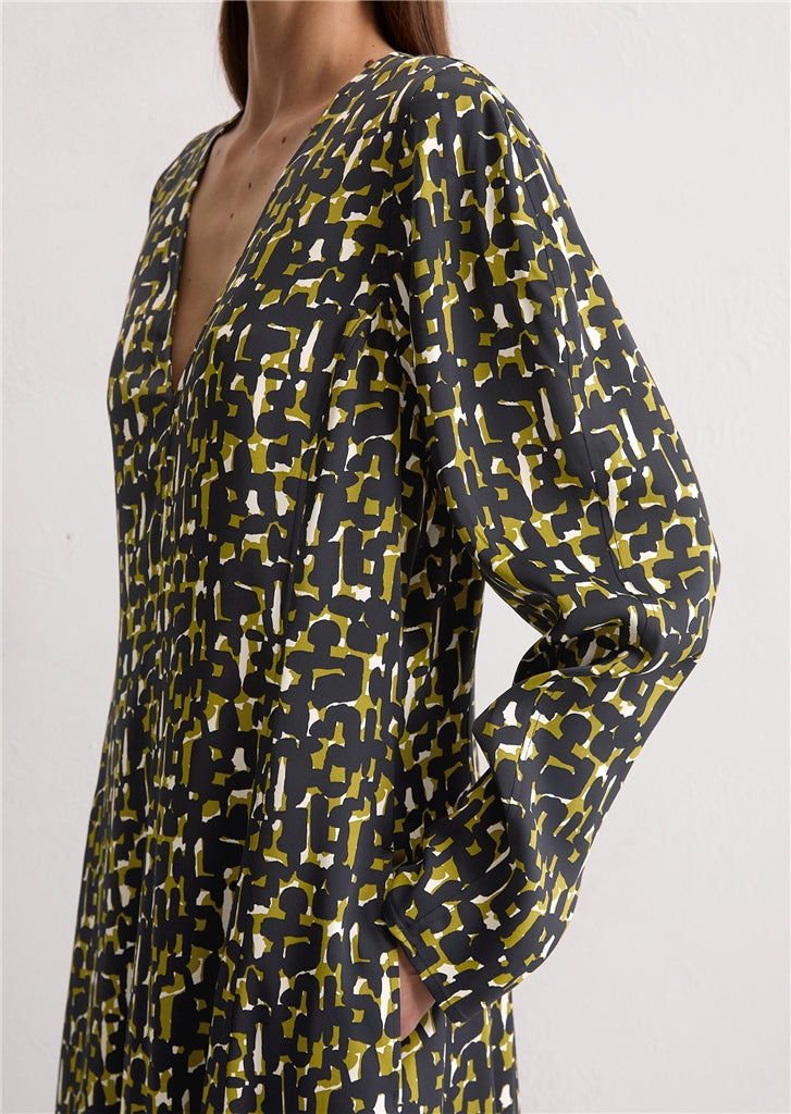 Marc O' Polo loose-fitting print dress