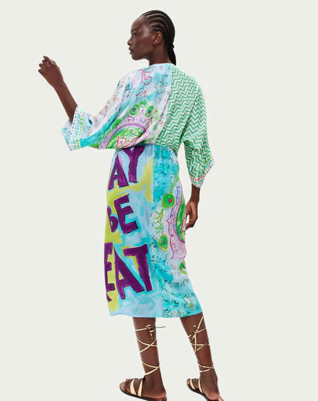 Me369 Camila Runic Whisper Dress