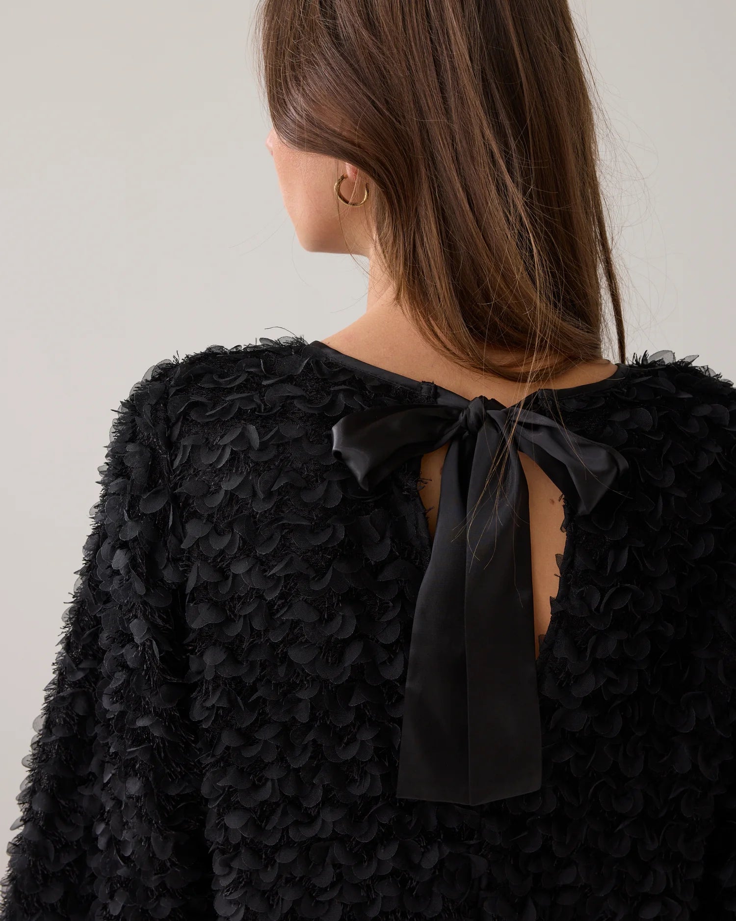 Summum Fluffy knee-length dress