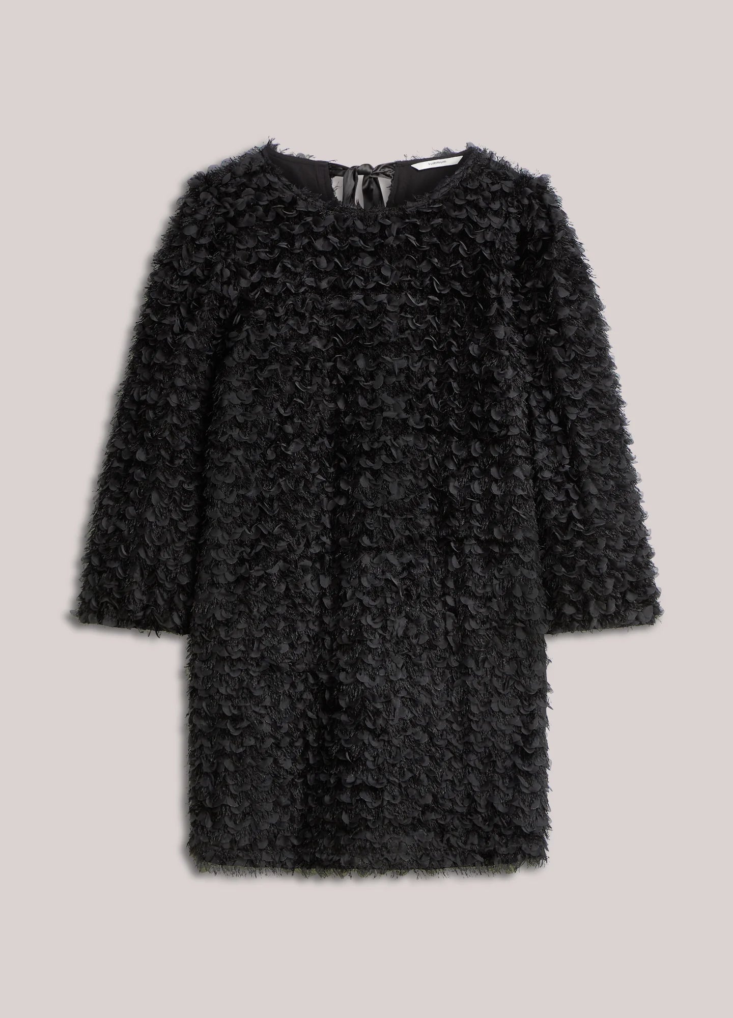 Summum Fluffy knee-length dress