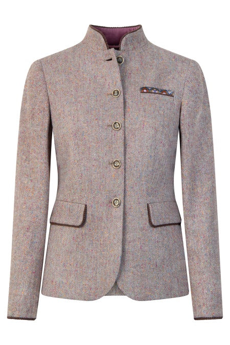 White Label Wool jacket in herringbone pattern